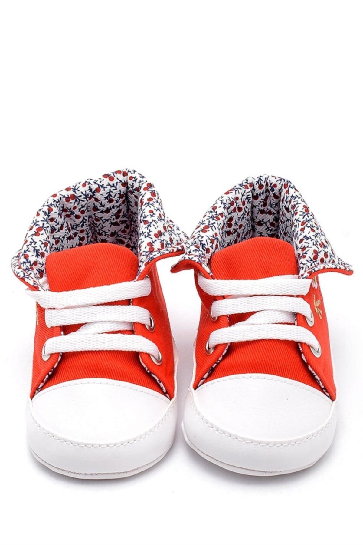 First Step Kırmızı Bebek Patiği-g-2285