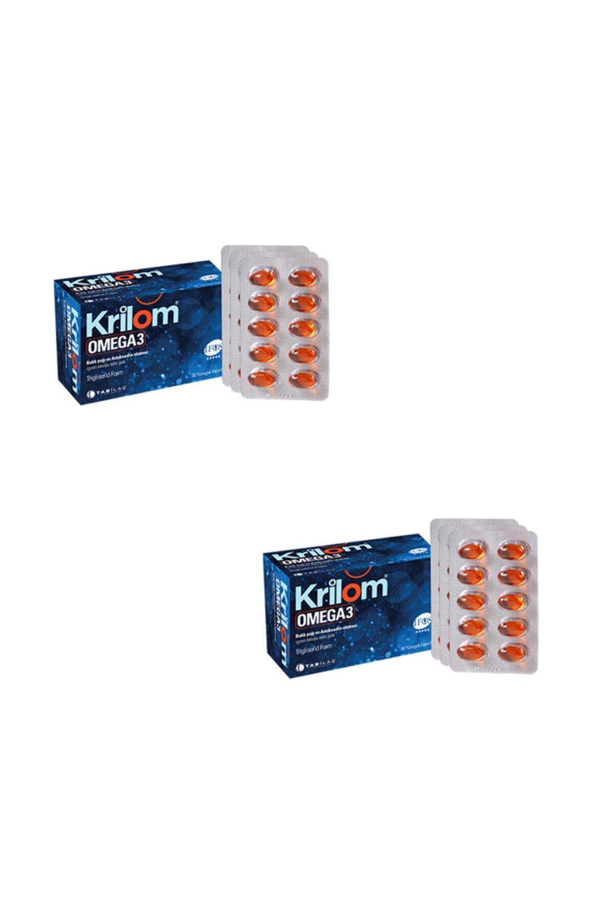 Krilom Omega 3 50 Kapsül X2 Adet