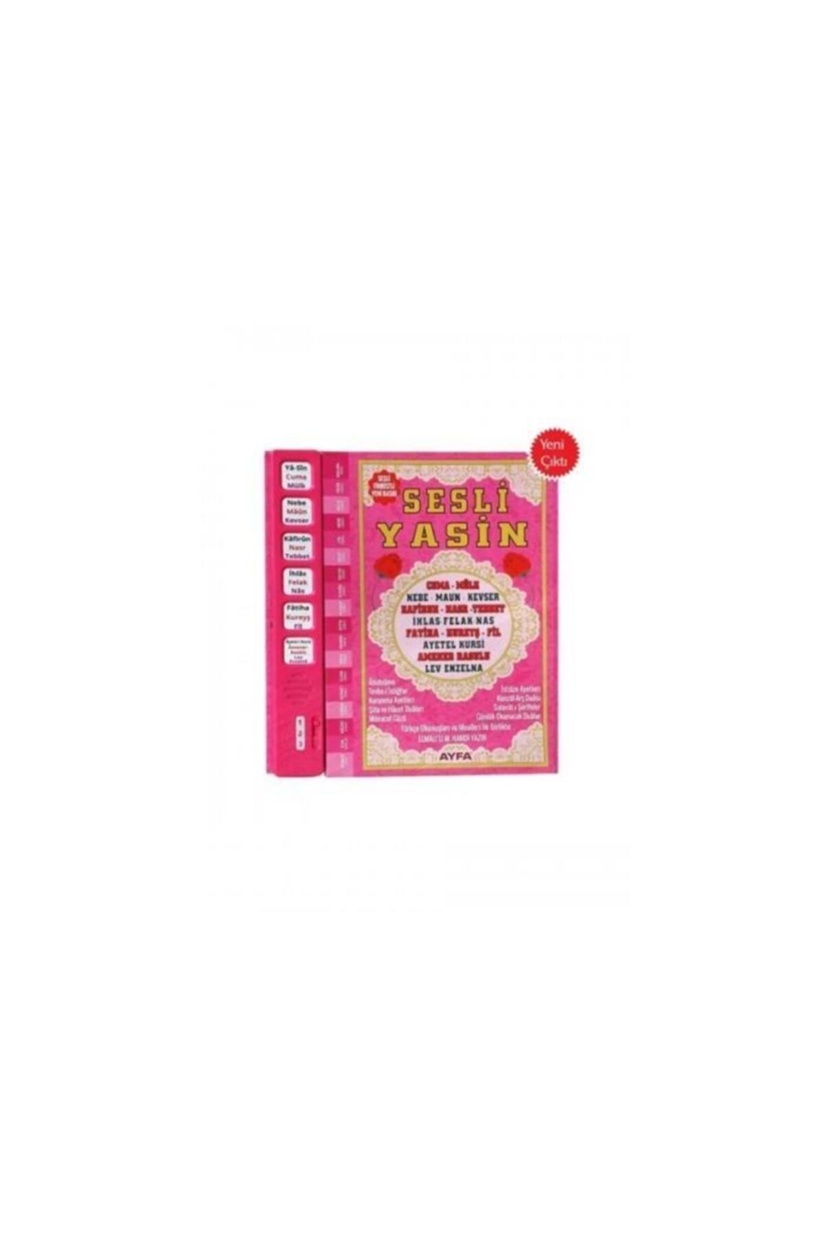 DOĞRU Sesli Yasin-i Şerif Kitap Yasin Kitabı Pembe