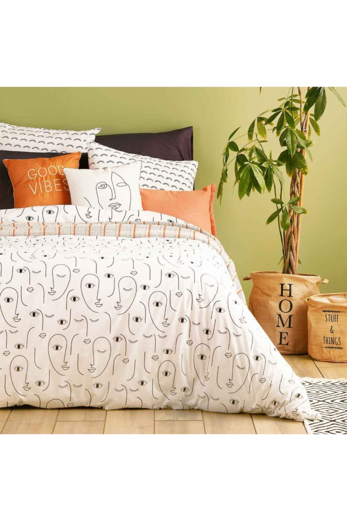 Bella Maison 100 Pamuk Ranforce Face Tek Kisilik Nevresim Seti Siyah 160x220cm Fiyati Yorumlari Trendyol