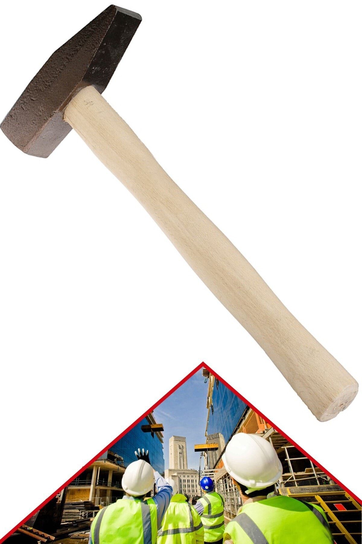 Chermik Ağaç Saplı Ergonomik Çekiç 500 gr 1410
