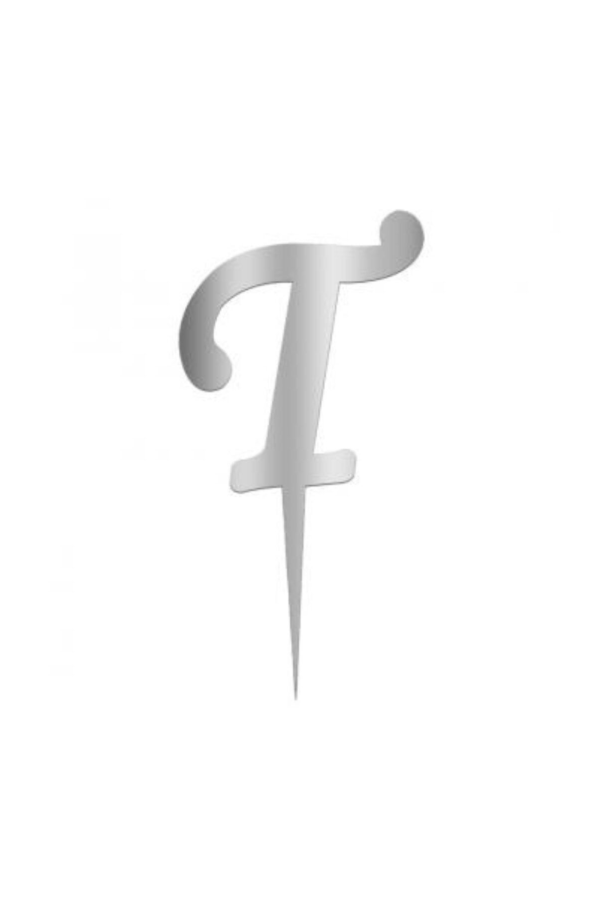 TÜFEKÇİOĞLU T Gümüş Pasta Pleksi