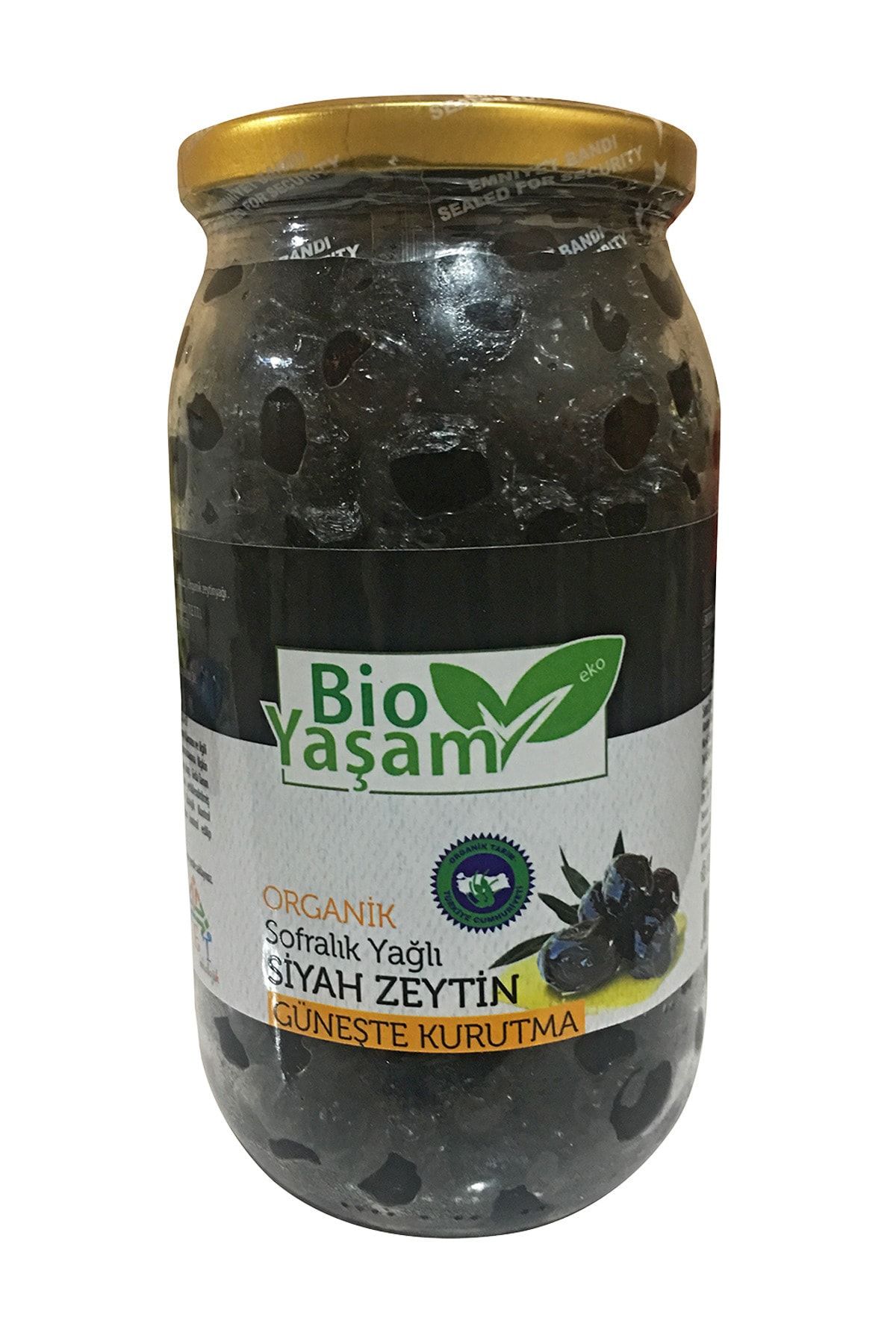 Bio Yaşam Eko Organik Siyah Zeytin (güneşte Kurutma) 650 gr