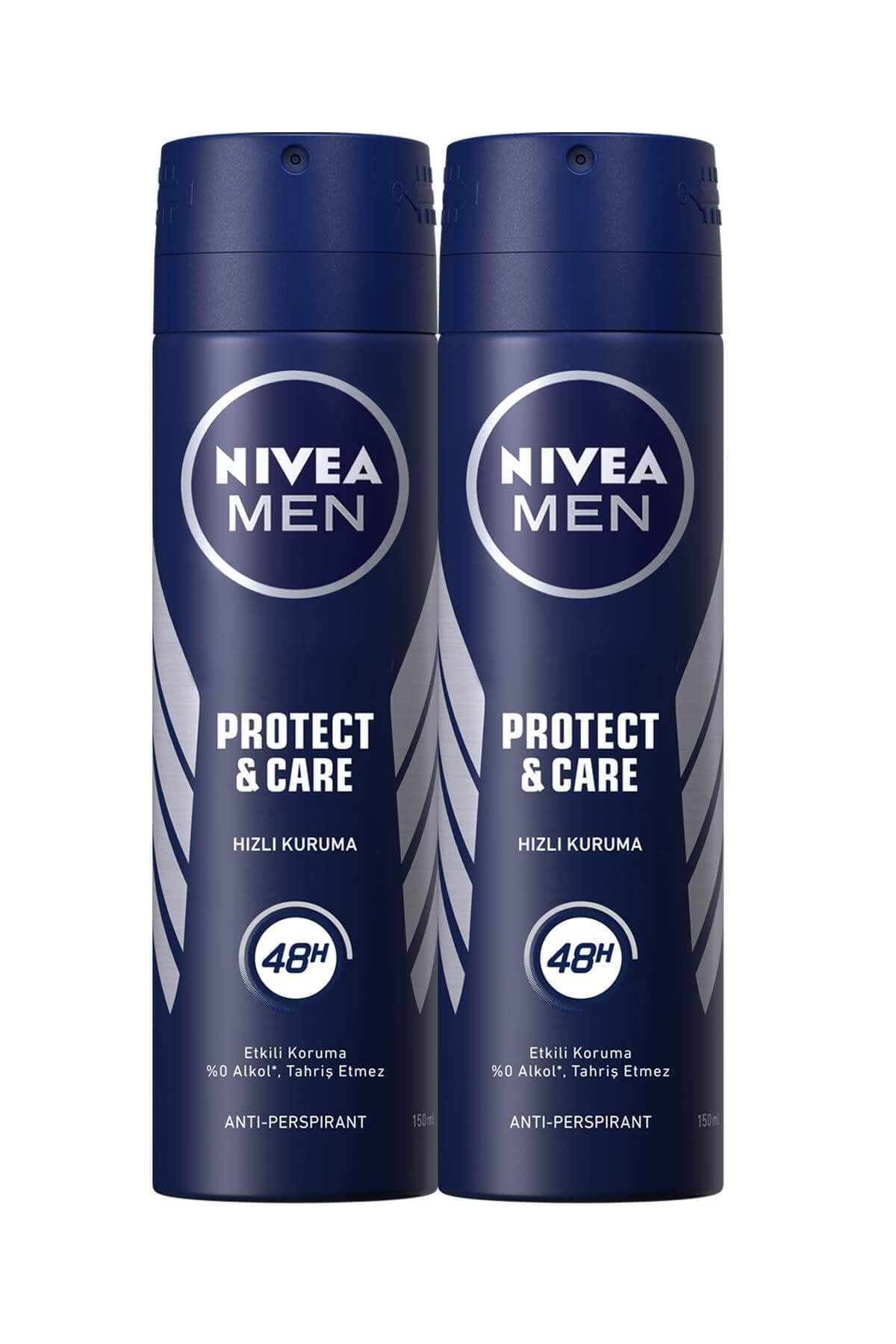 nivea protect care sprey deodorant 150 ml erkek 2 li avantaj paketi fiyati yorumlari trendyol