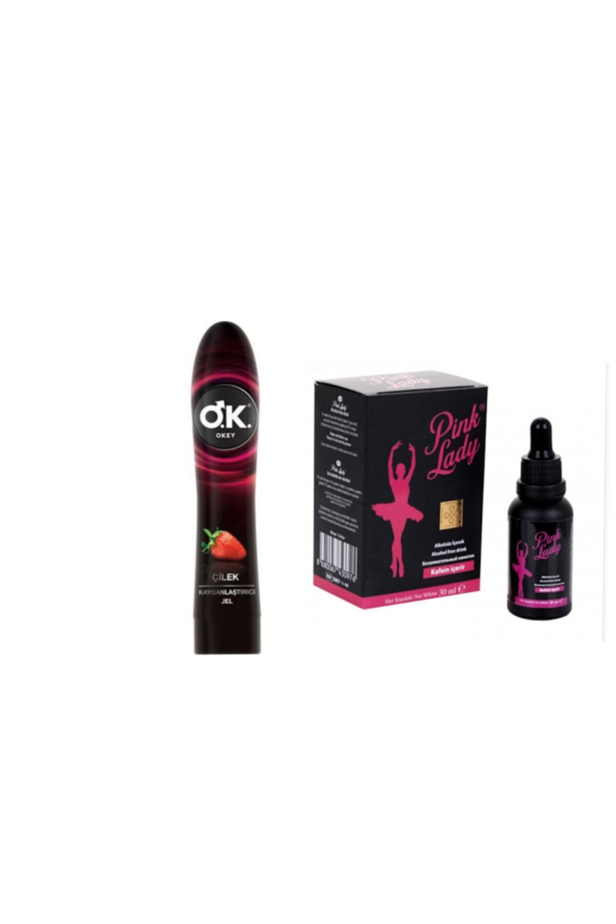 Okey Çilek Kayganlaştırıcı Jel 100 Ml Pink Lady