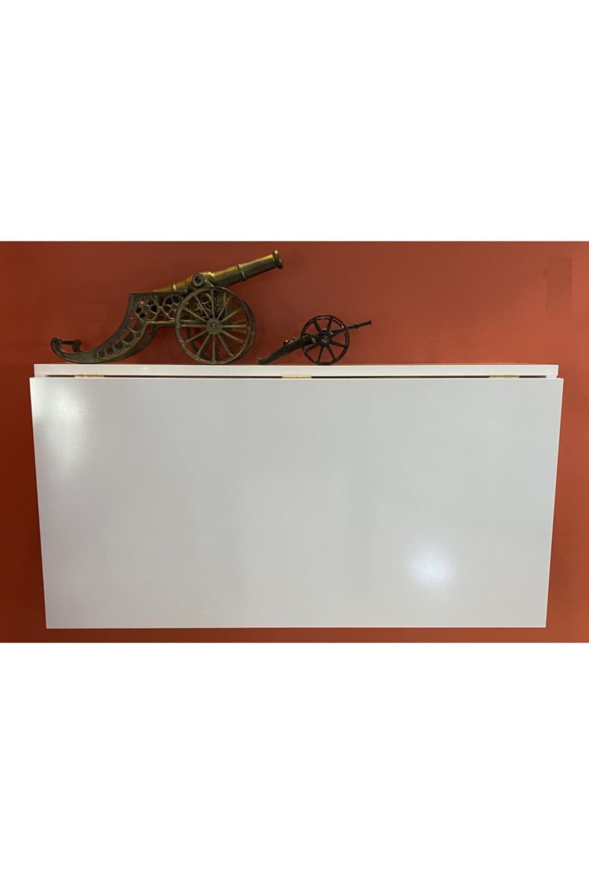 Tuliplife Duvara Monteli Raflı Katlanır Portatif Açılır Kapanır Masa 90*60 Cm