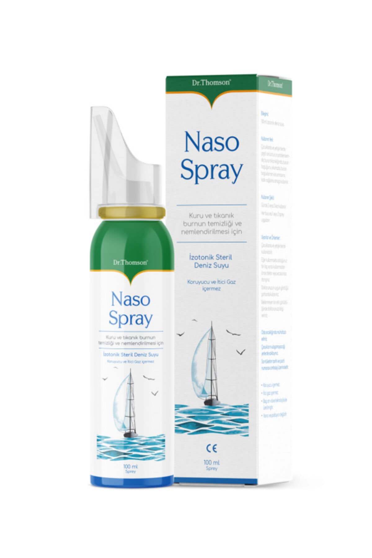 Thomson Dr. Thomson Naso Spray Izotonik Steril Deniz Suyu 100 Ml