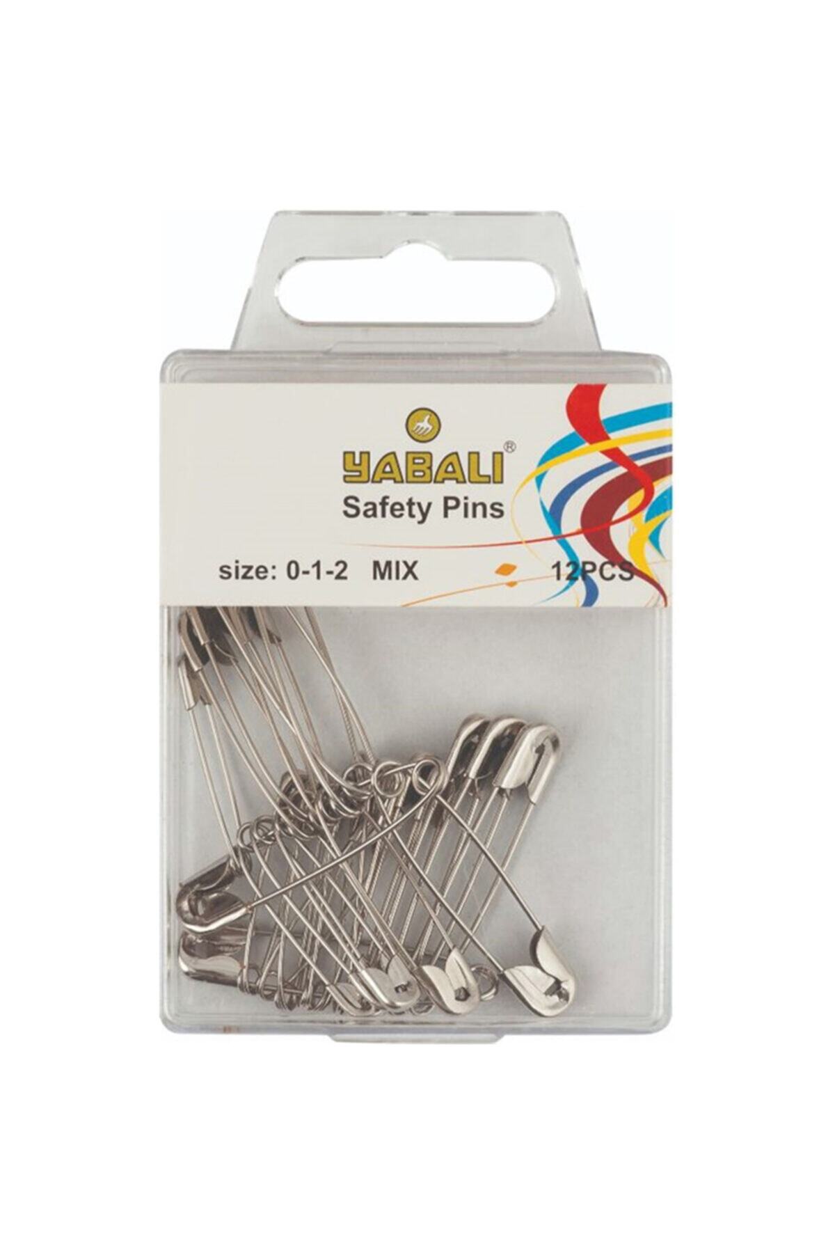 Yabalı 0-1-2 No Gümüş Çengelli Iğne 24'lü Ybl21