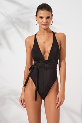 Belden Çapraz Bağlamalı Mayokini Camila  2023 Yaz Sezonu Image 3