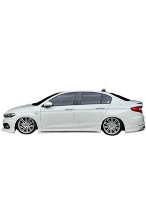 Fiat Egea (2015 - 2022) Custom Yan Marşpiyel Seti (plastik) Uyumlu Image 0