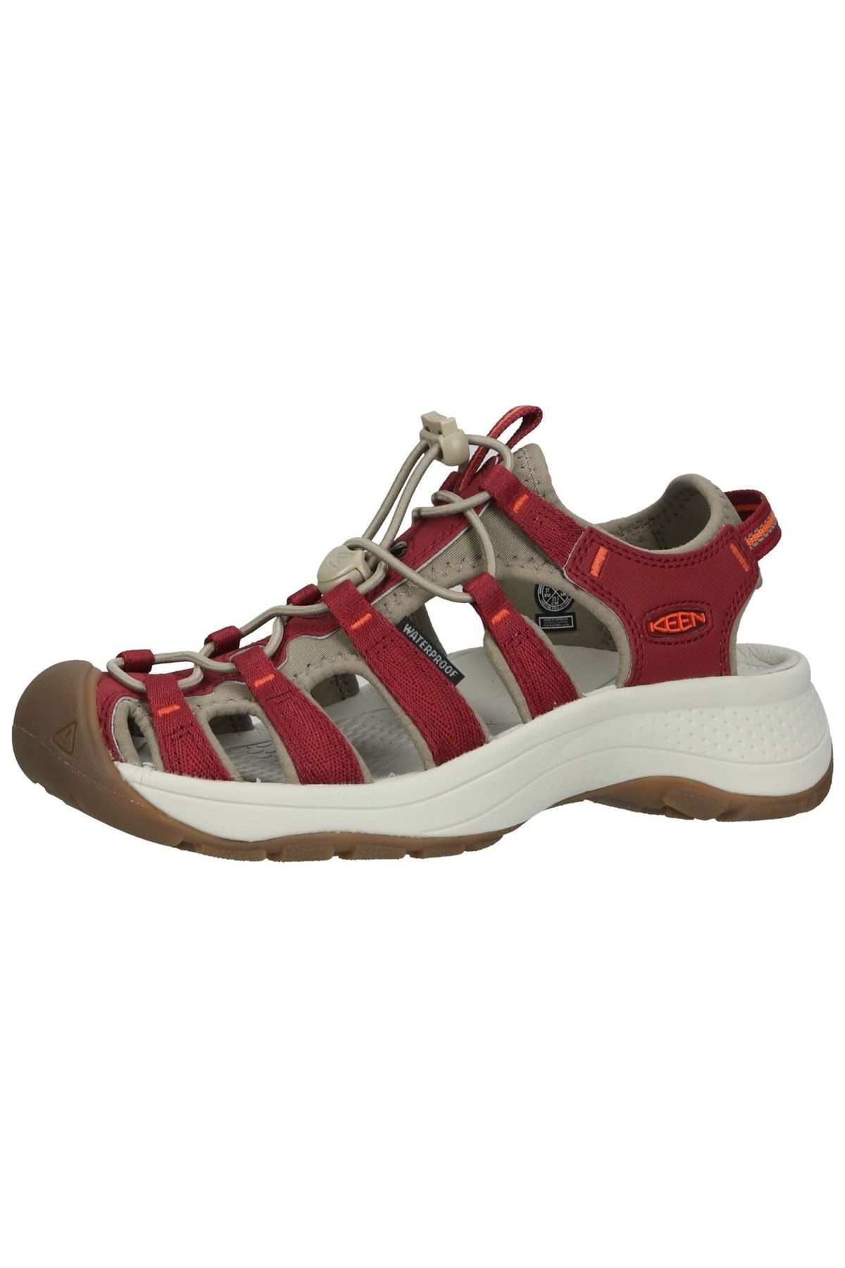 Red online keen sandals