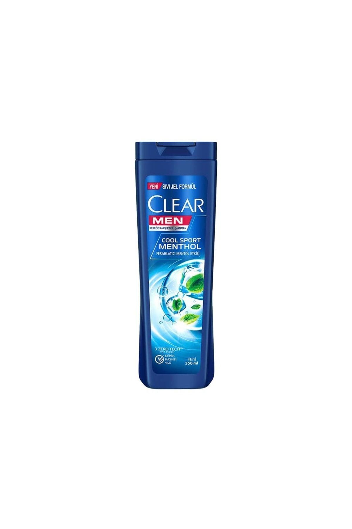 Clear Men Kepeğe Karşı Etkili Şampuan Ferahlatıcı Mentol Etkisi 350 Ml