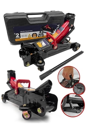 2 Ton Tekerlikli Arabalı Timsah Kriko. Image 0