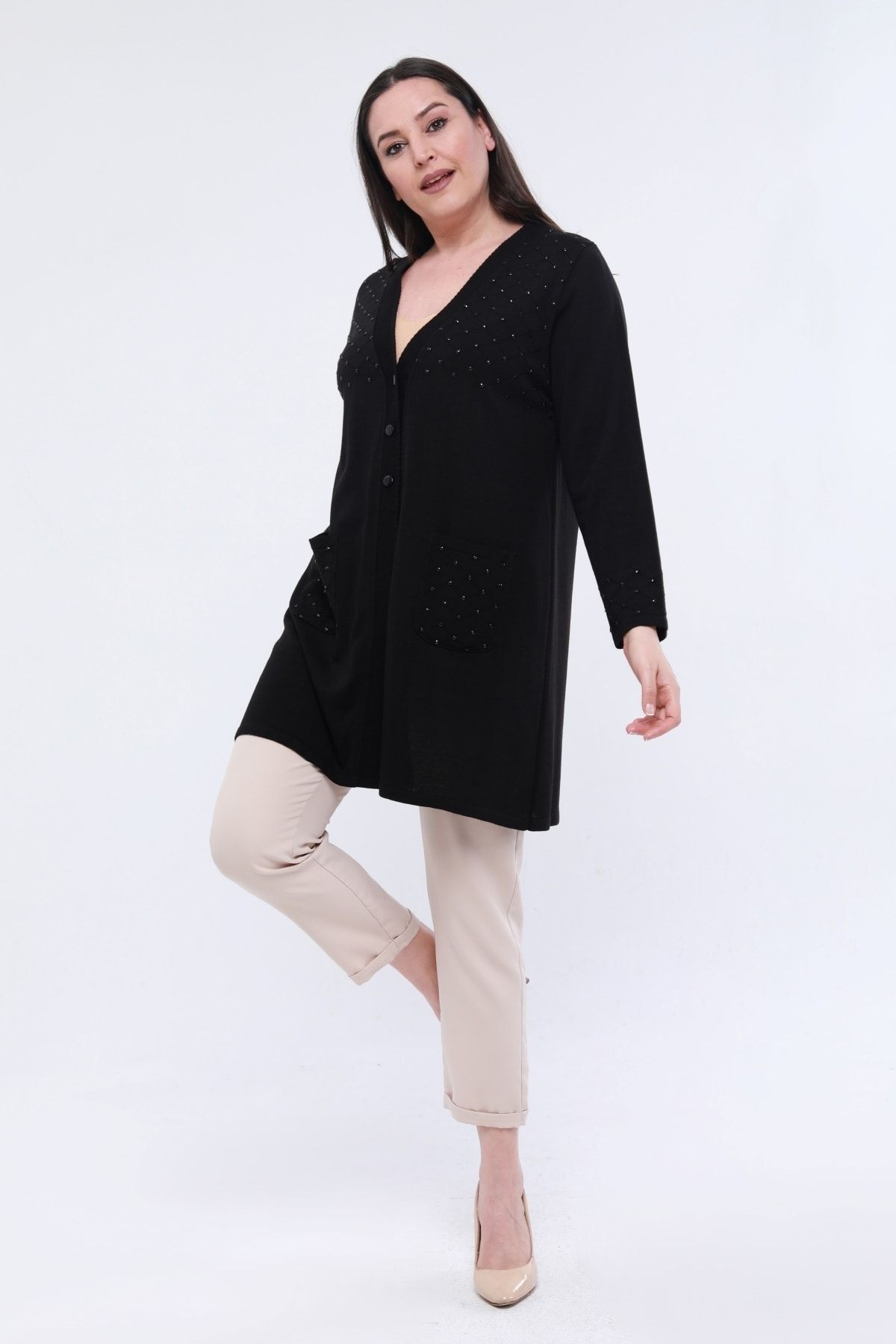 Extra long cardigan store sweater plus size
