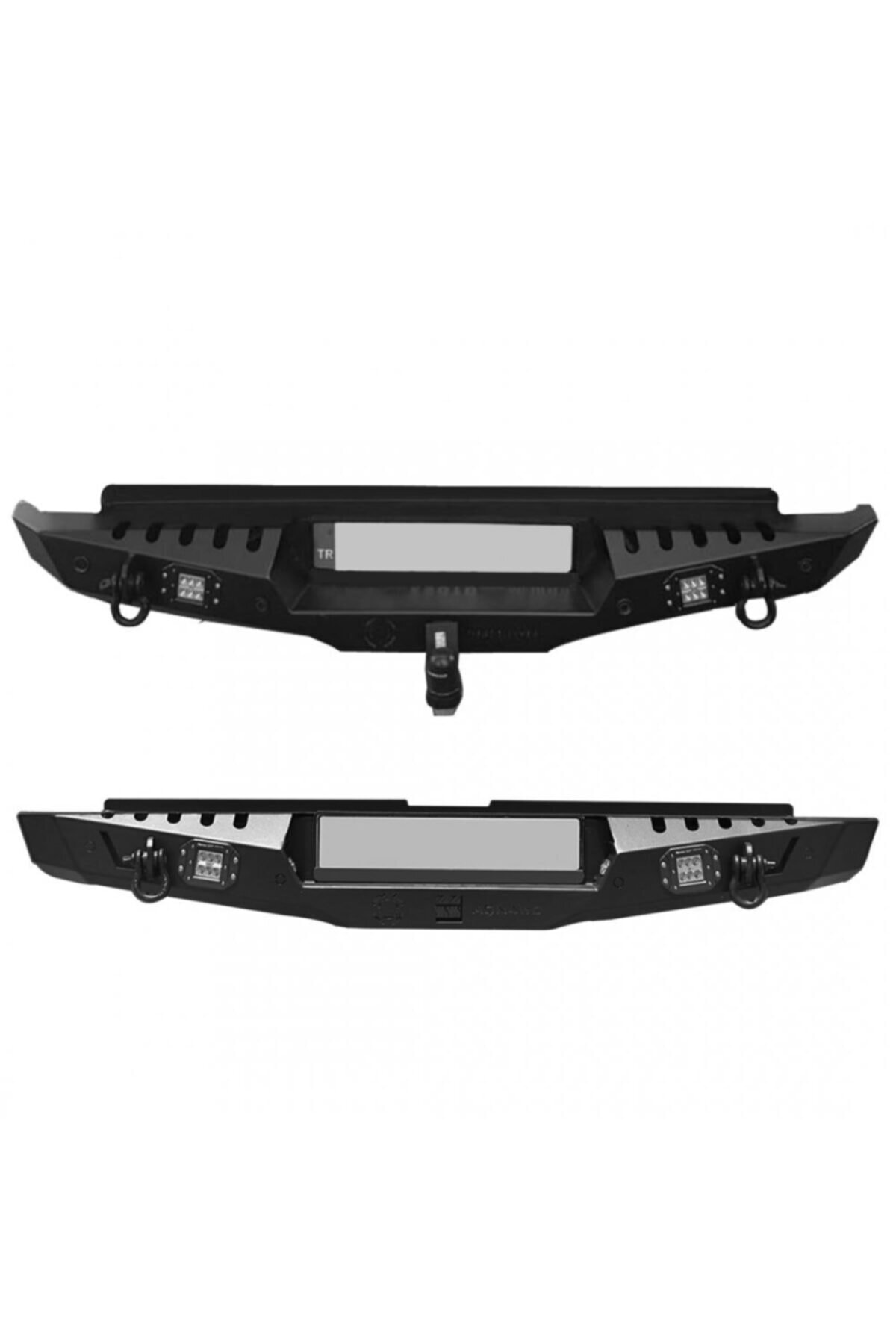 AQM4WD Toyota Hilux Revo 2015+ Sonrası Arka Demir Tampon - Rear Bumper Black Aqm