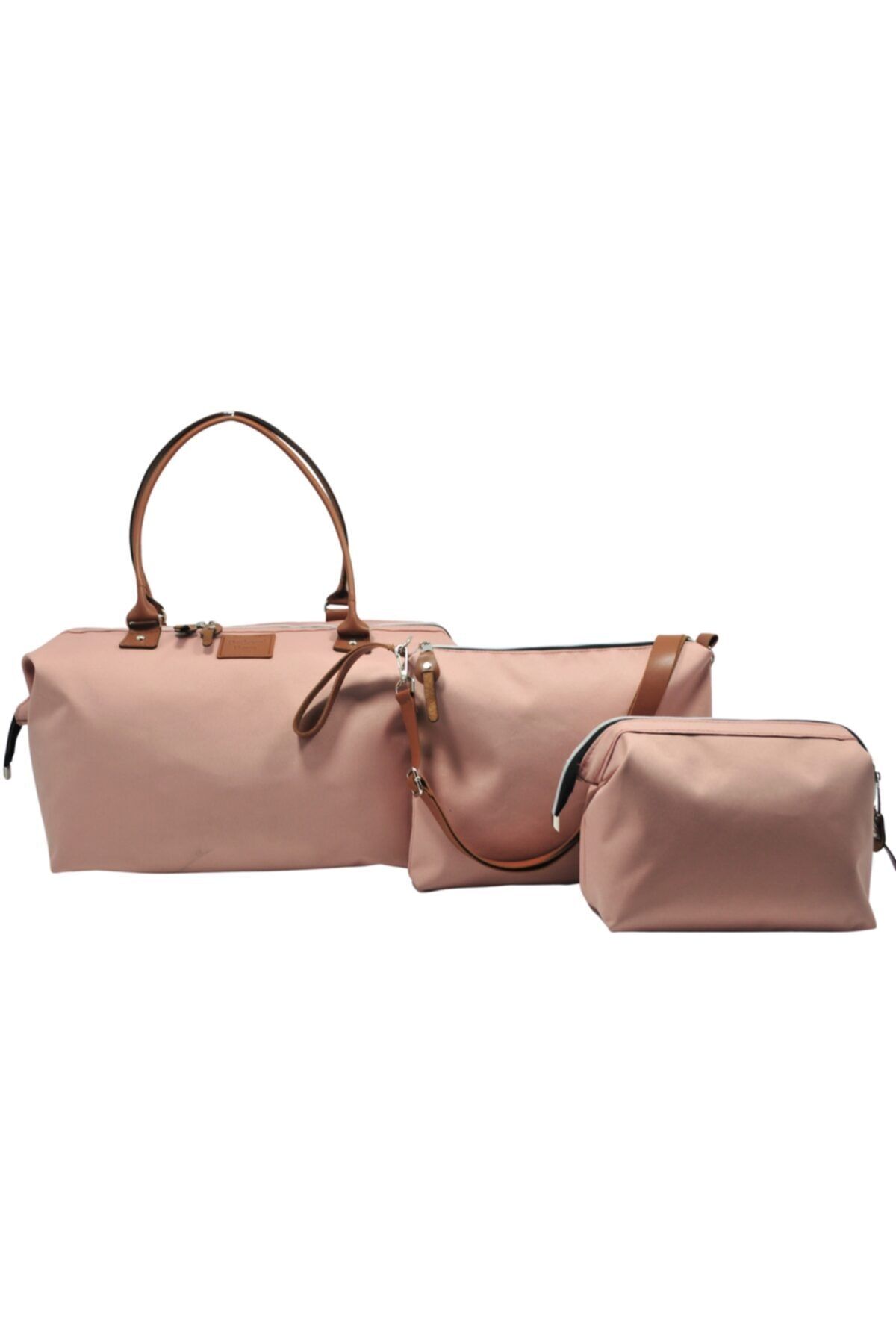 Babysi Baby Bag 3 Lü Set Pudra Anne Bebek Bakım Ve Kadın Çantası
