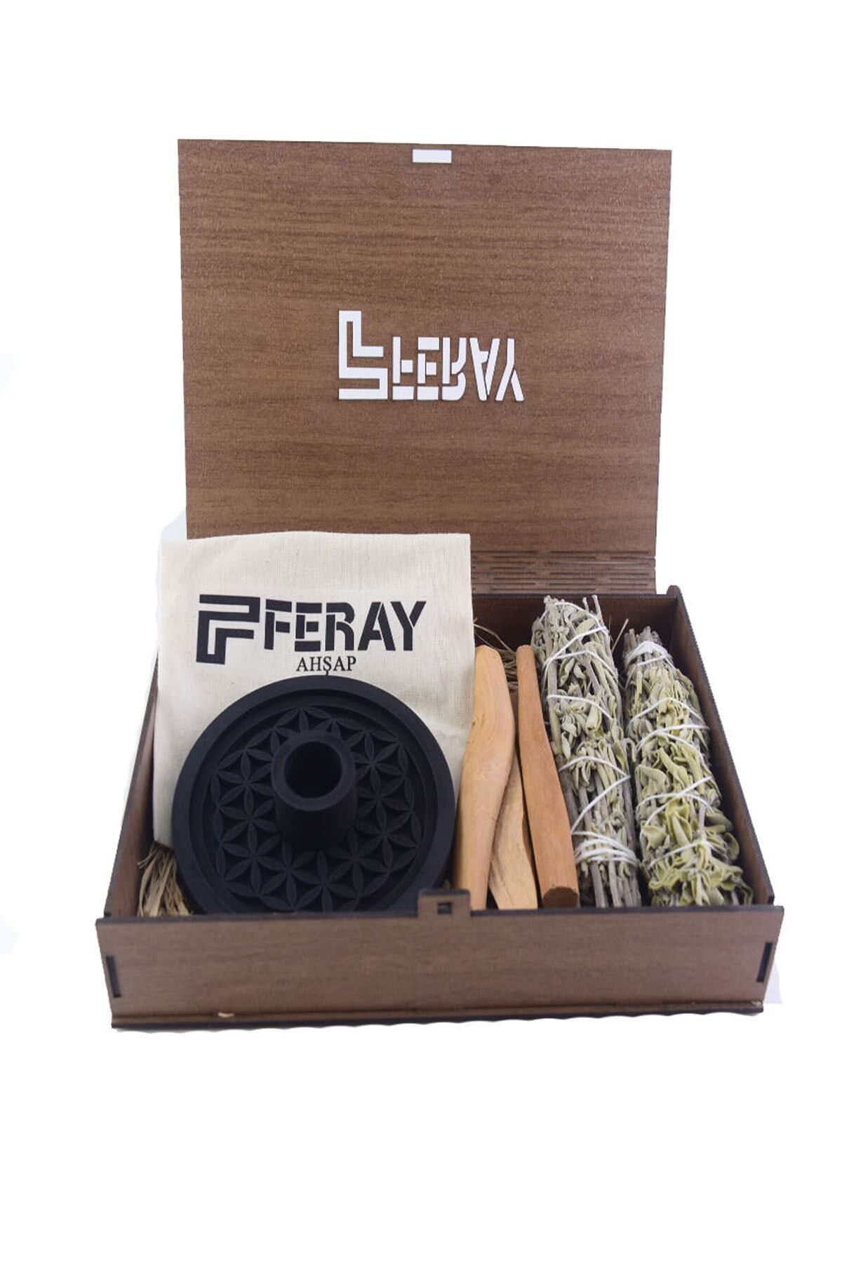FERAY Sandal Ağacı Tütsü Seti (yaşam)