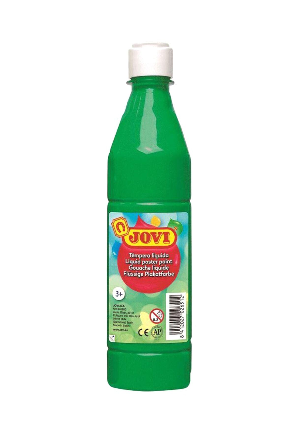 Jovi Açık Yeşil Guaj Boya 500Ml (Hazır Sulandırılmış) /