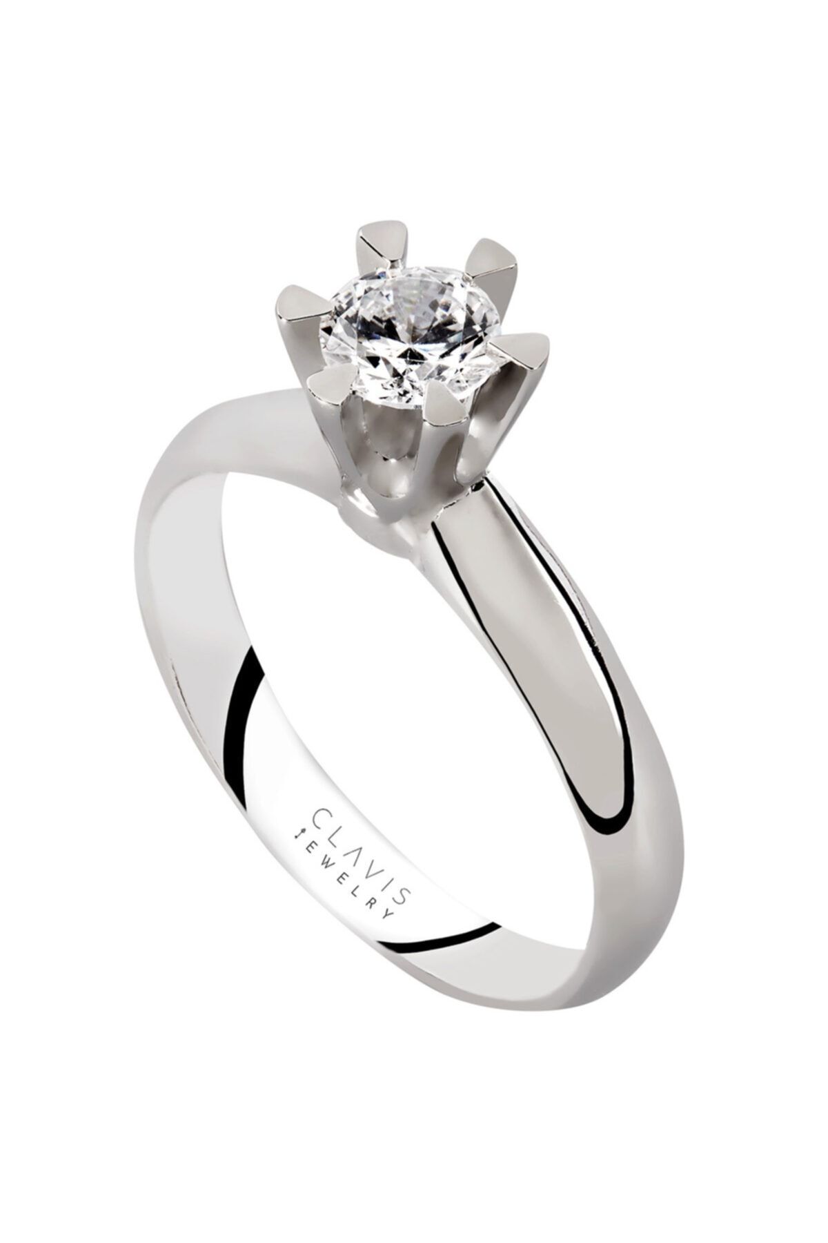 Clavis Jewelry Pırlanta Tektaş Yüzük (dt00068)