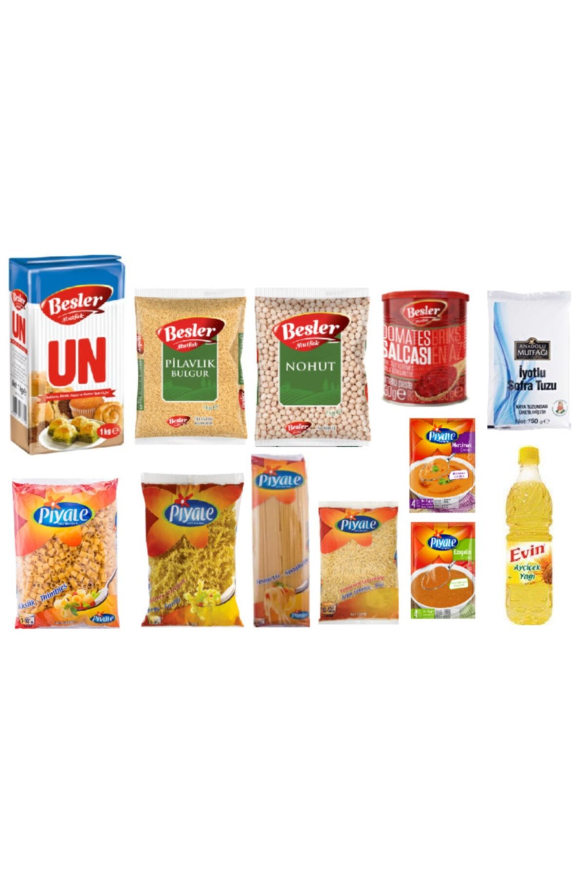 SHUEV Erzak,ramazan,yardım,kumanya Kolisi (12 Parça)