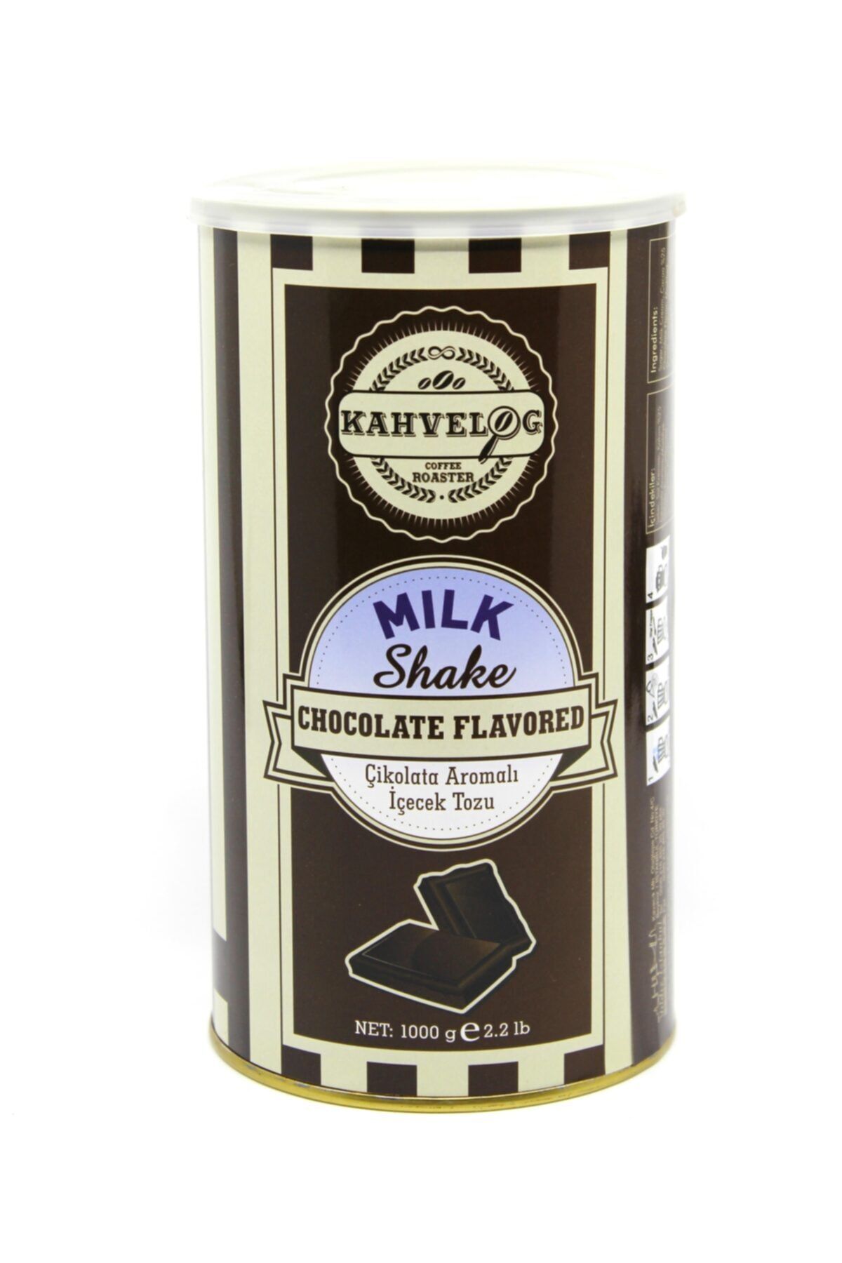 KAHVELOG Çikolata Aromalı Milkshake Tozu 1 Kg