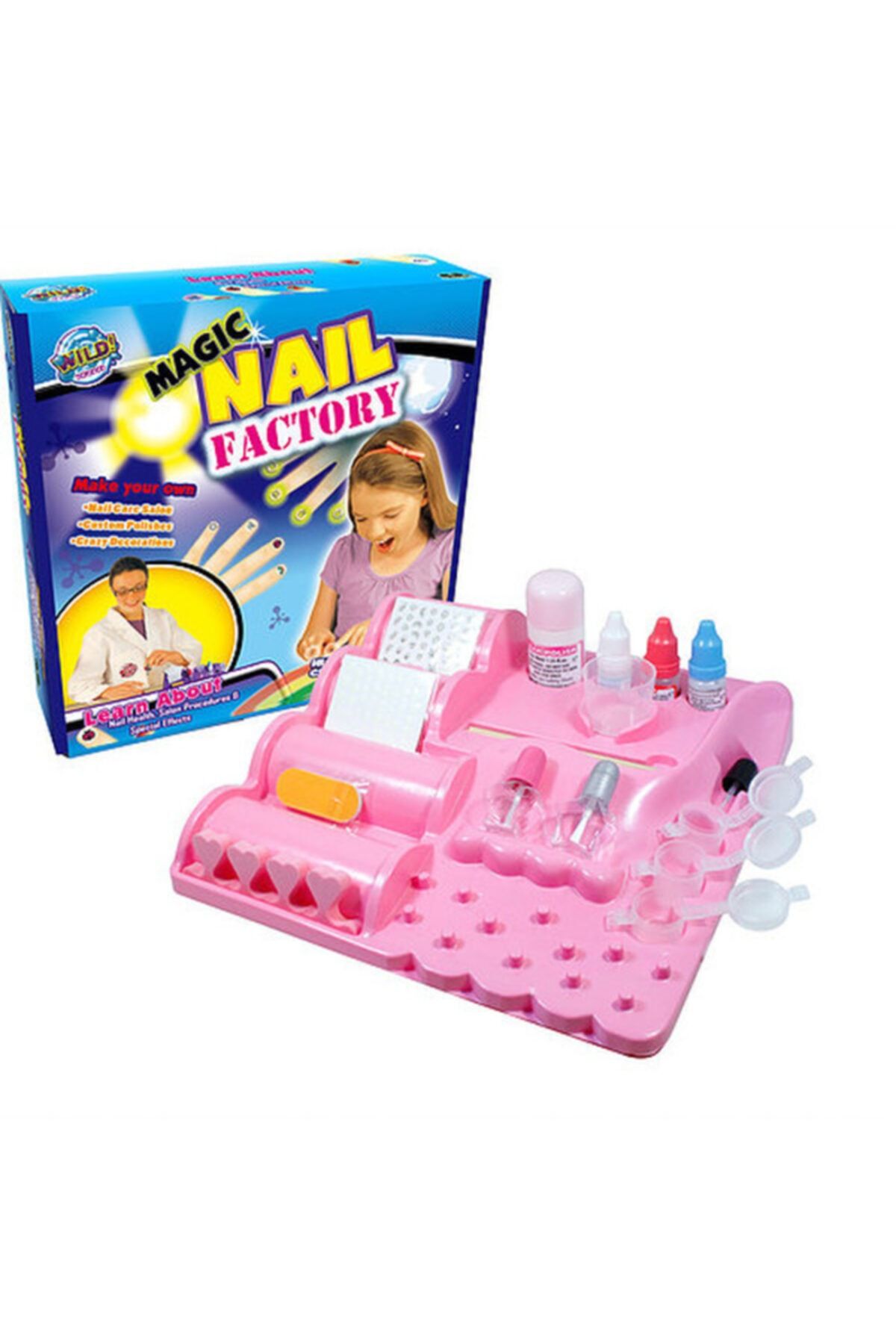 Wild Science Sihirli Tırnak Süsleme Fabrikası