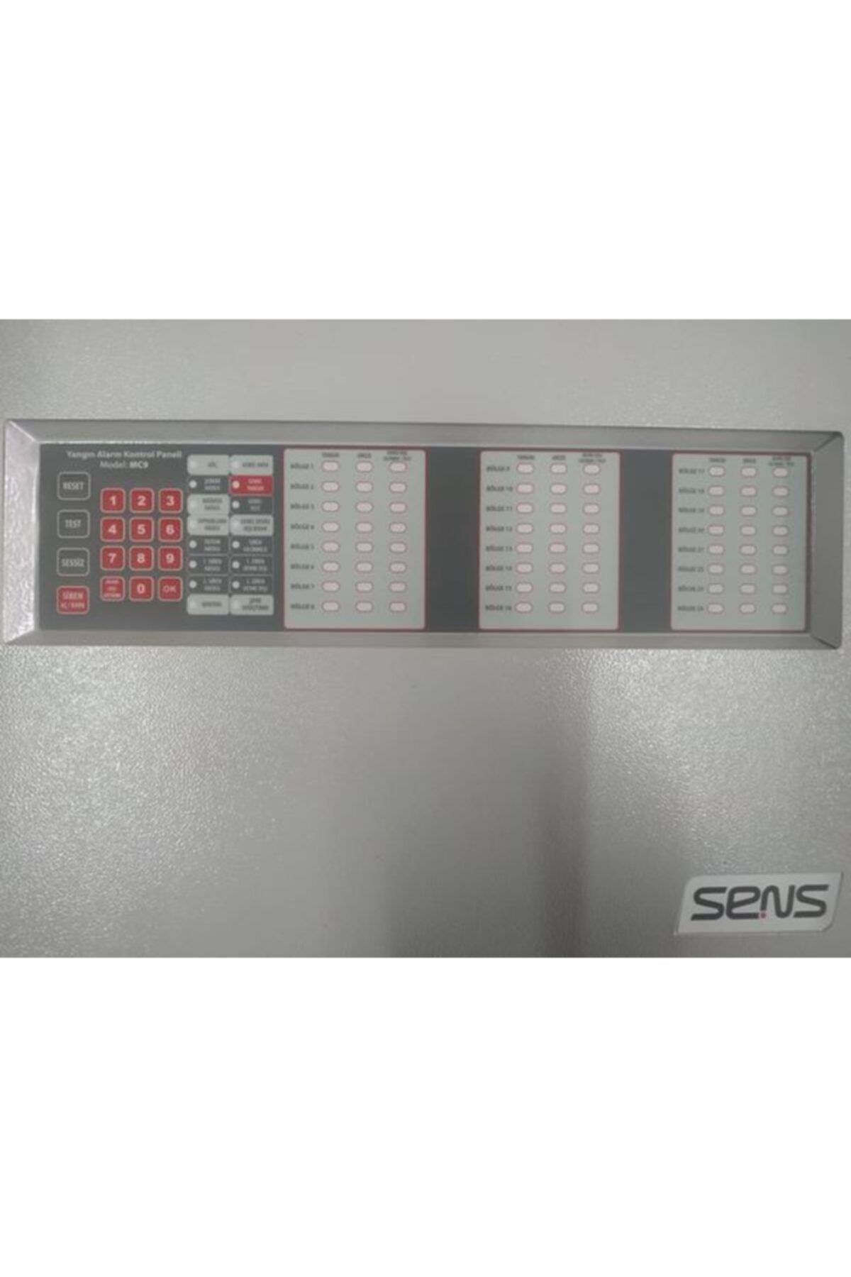 TEK SÖN YANGIN GÜVENLİK SİSTEMLERİ Yangın Alarm Kontrol Paneli 4 Zone