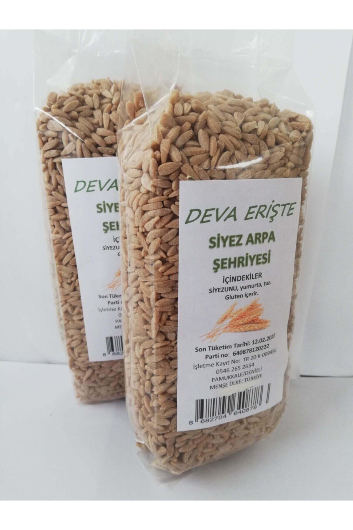 Deva Gıda Siyez Arpa Erişte 400 400gr