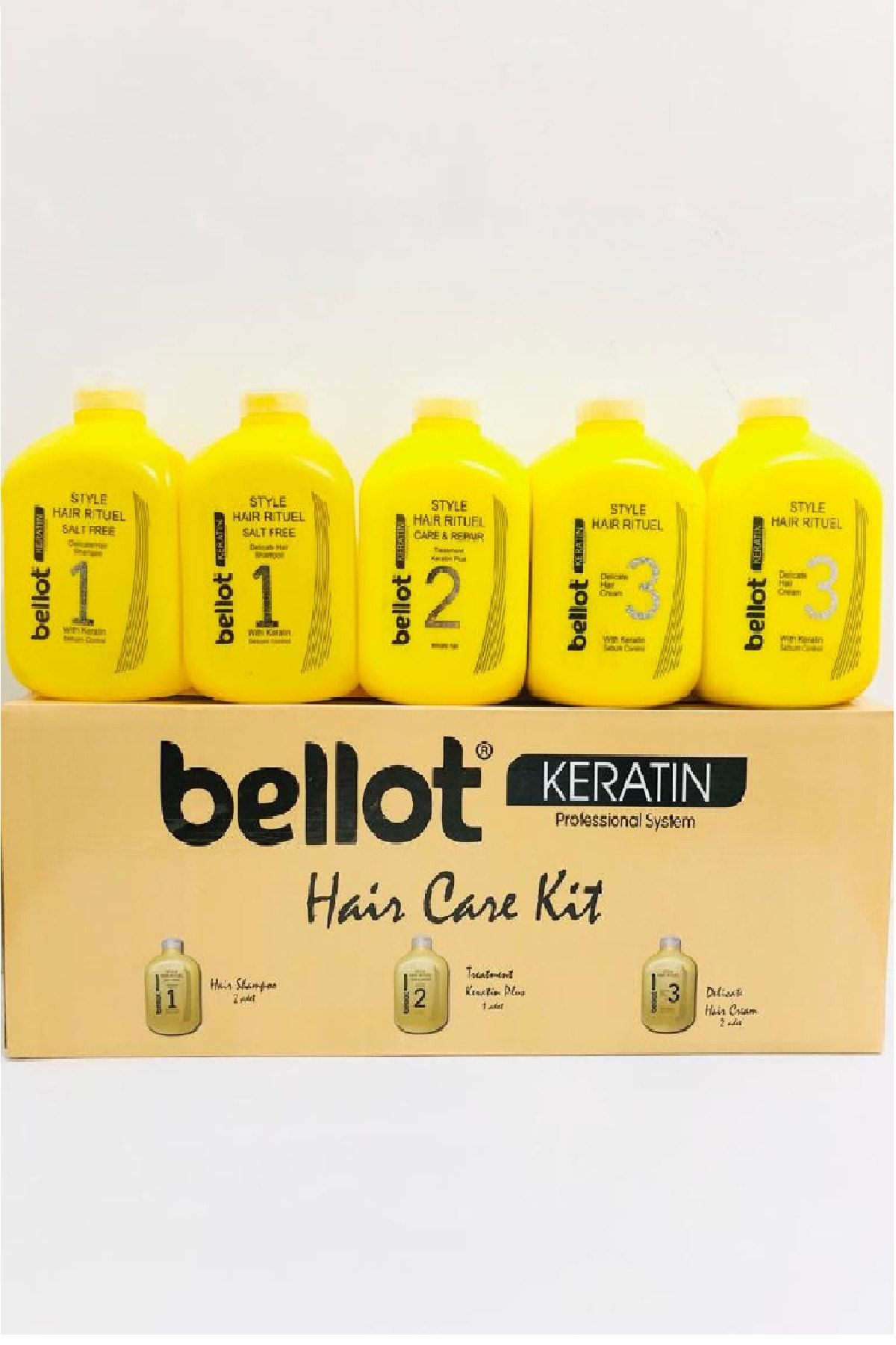 BELLOT Keratin Bakım Ve Düzleştirme Seti 5'li