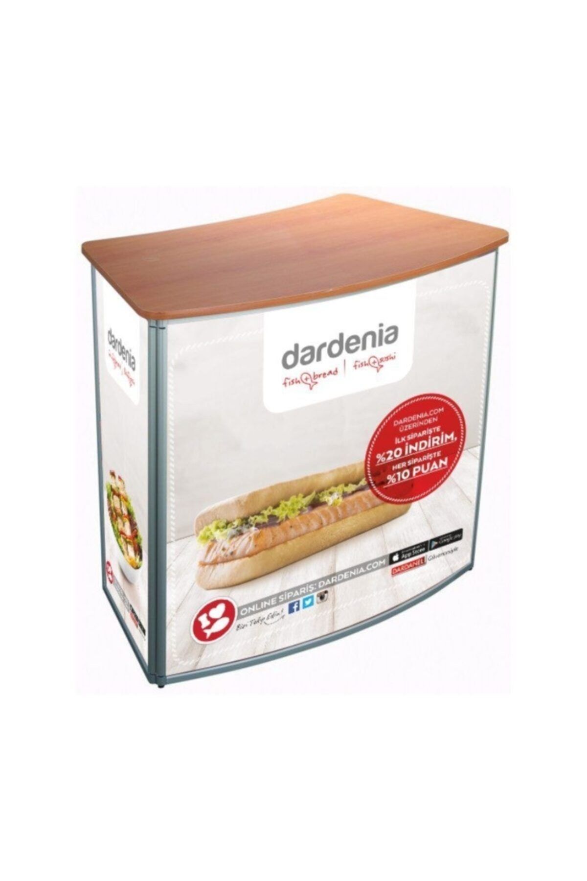 DENGE Panset Sunum Standı Oval 70cm