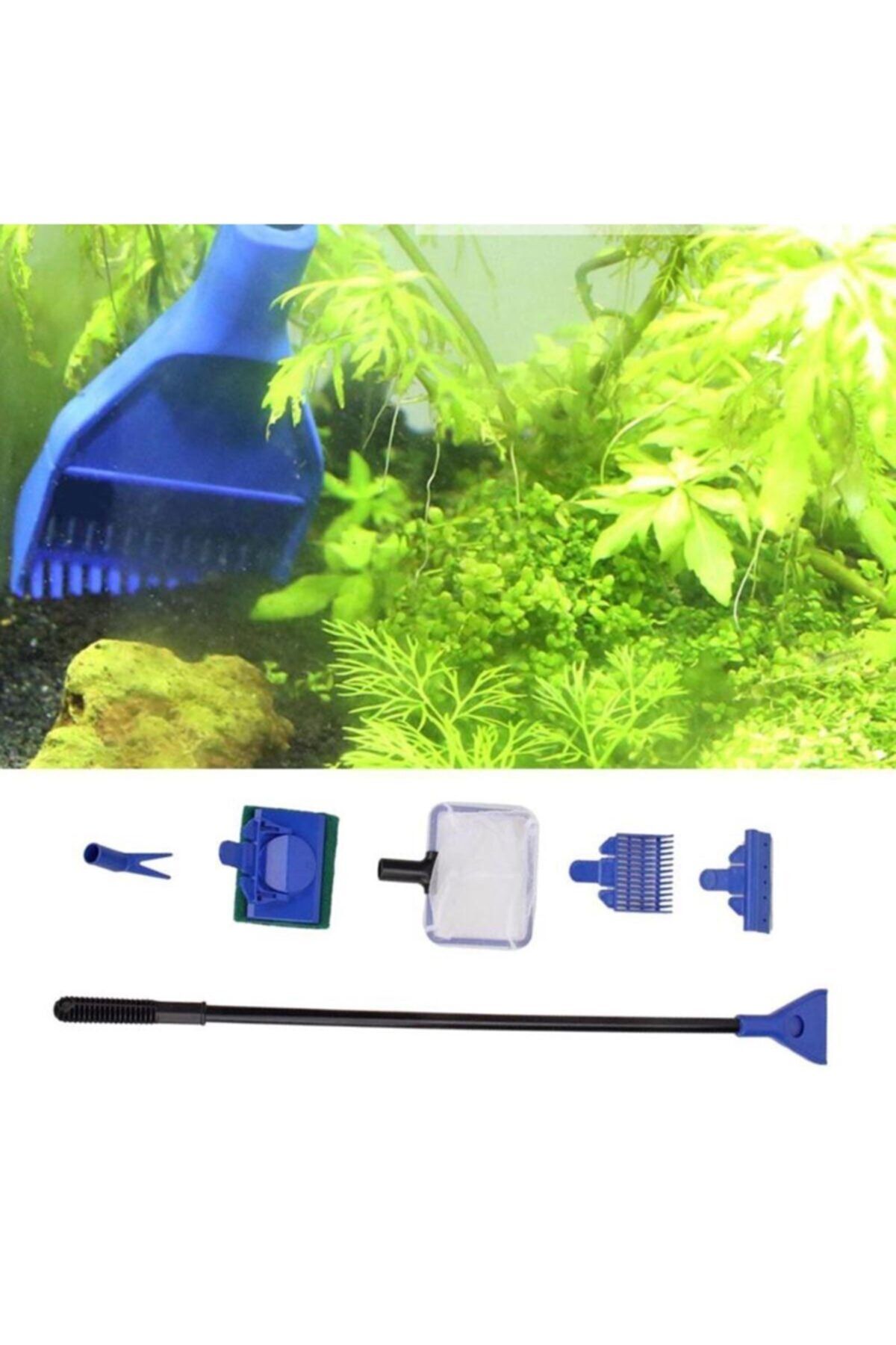 Mestore 5 In 1 Akvaryum Tankı Temizleme Seti Akvaryum Balığı Bakım Seti