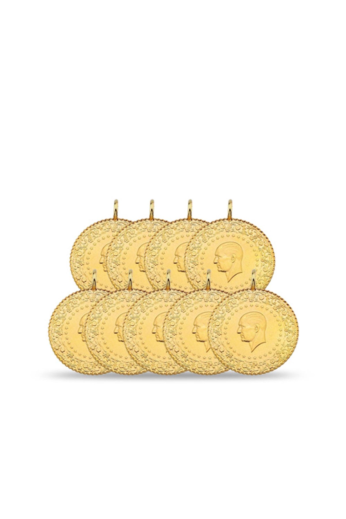 Maygold Yeni 9 Adet Çeyrek Altın