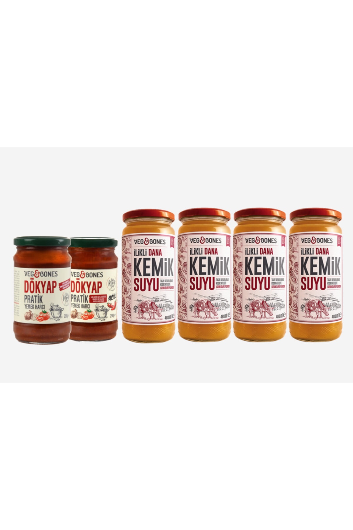 Veg&Bones Ilikli Kemik Suyu Lezzet Paketi