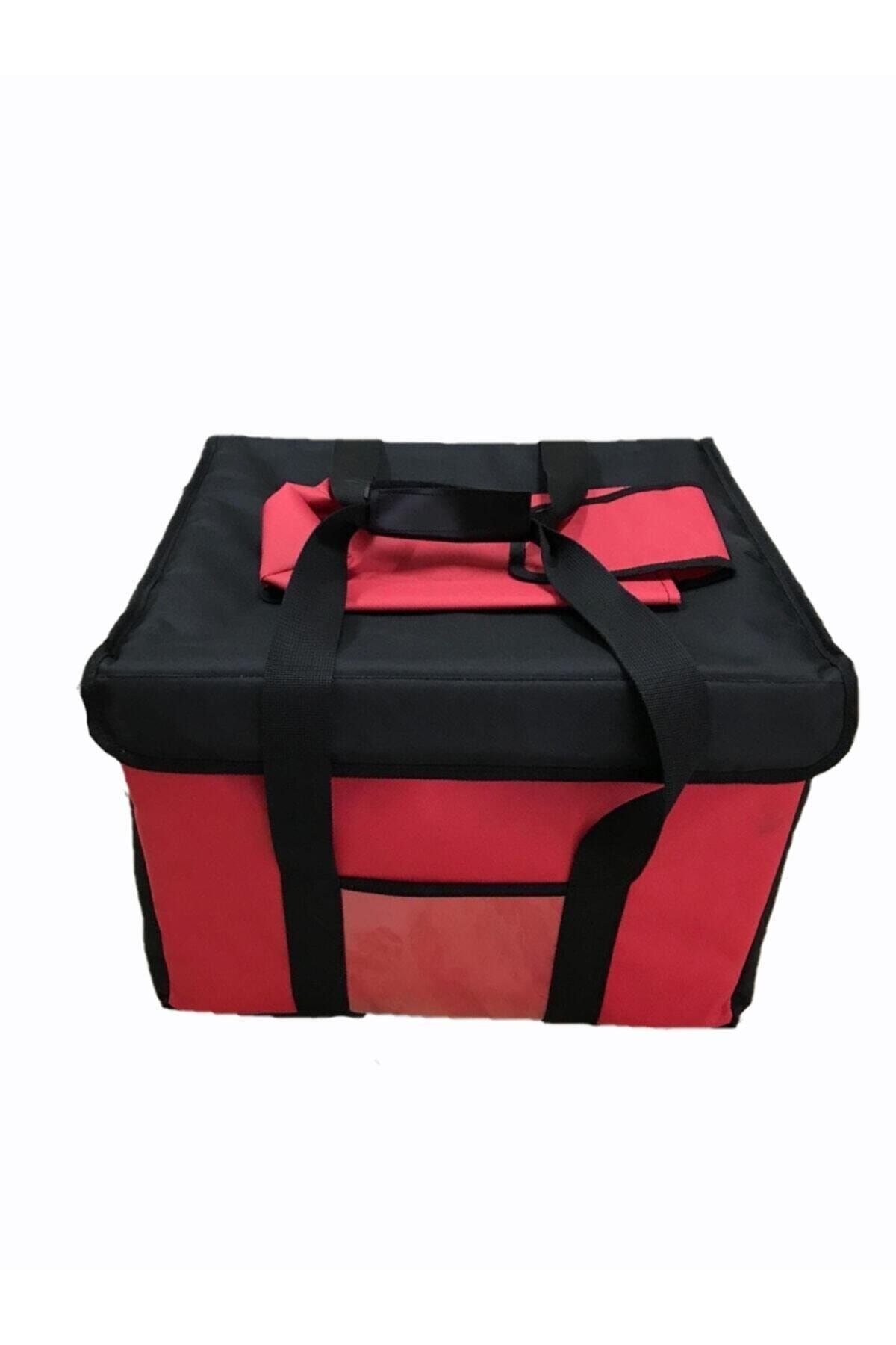 MOTOSPARTAN Yemek Servis Çantası Isı Yalıtımlı Gen: 40cm En: 35cm Yük: 30cm Fast Food Impertex