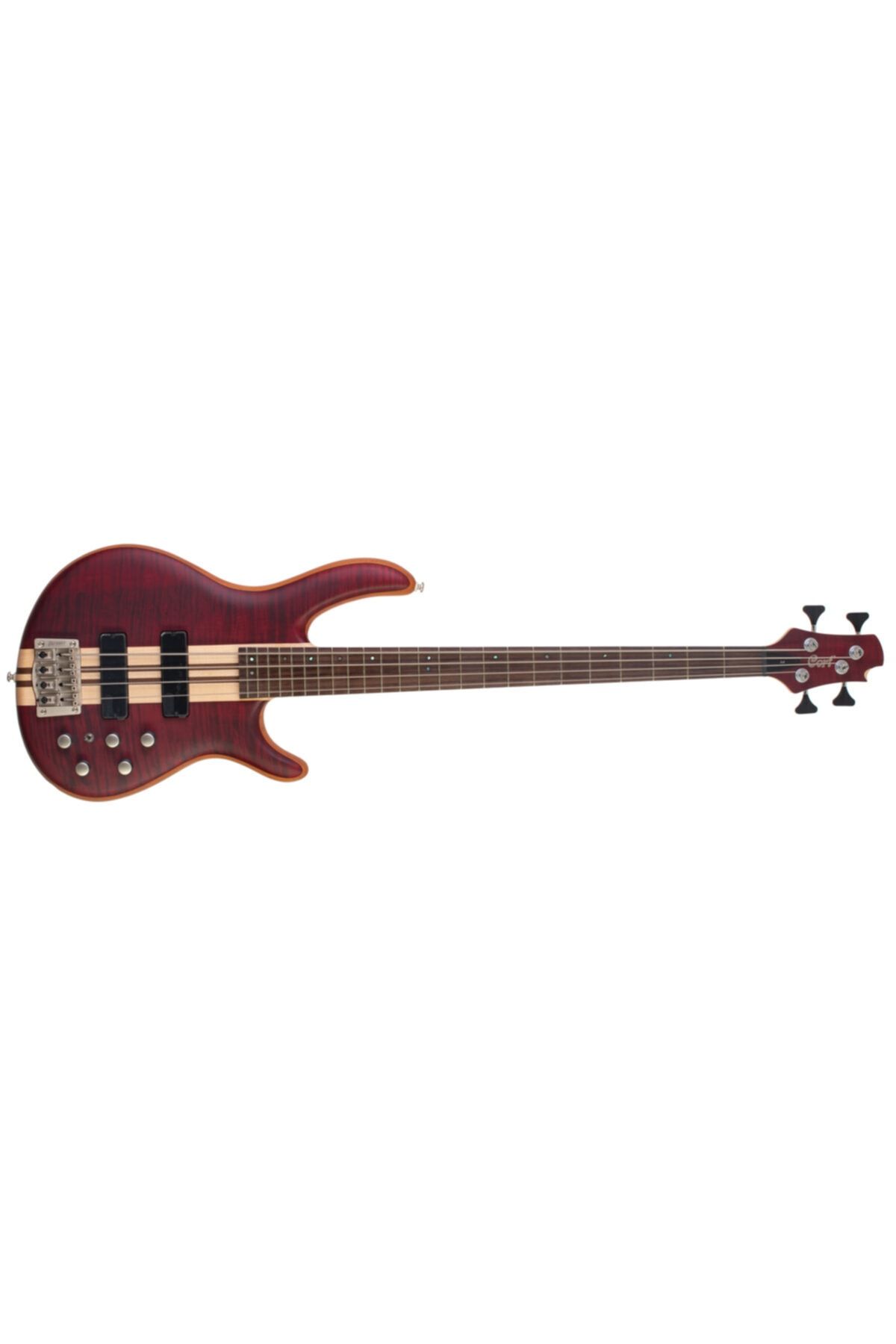 CORT Bas Gitar , Piccolo Sap, Open Pore Vişne Çürüğül,