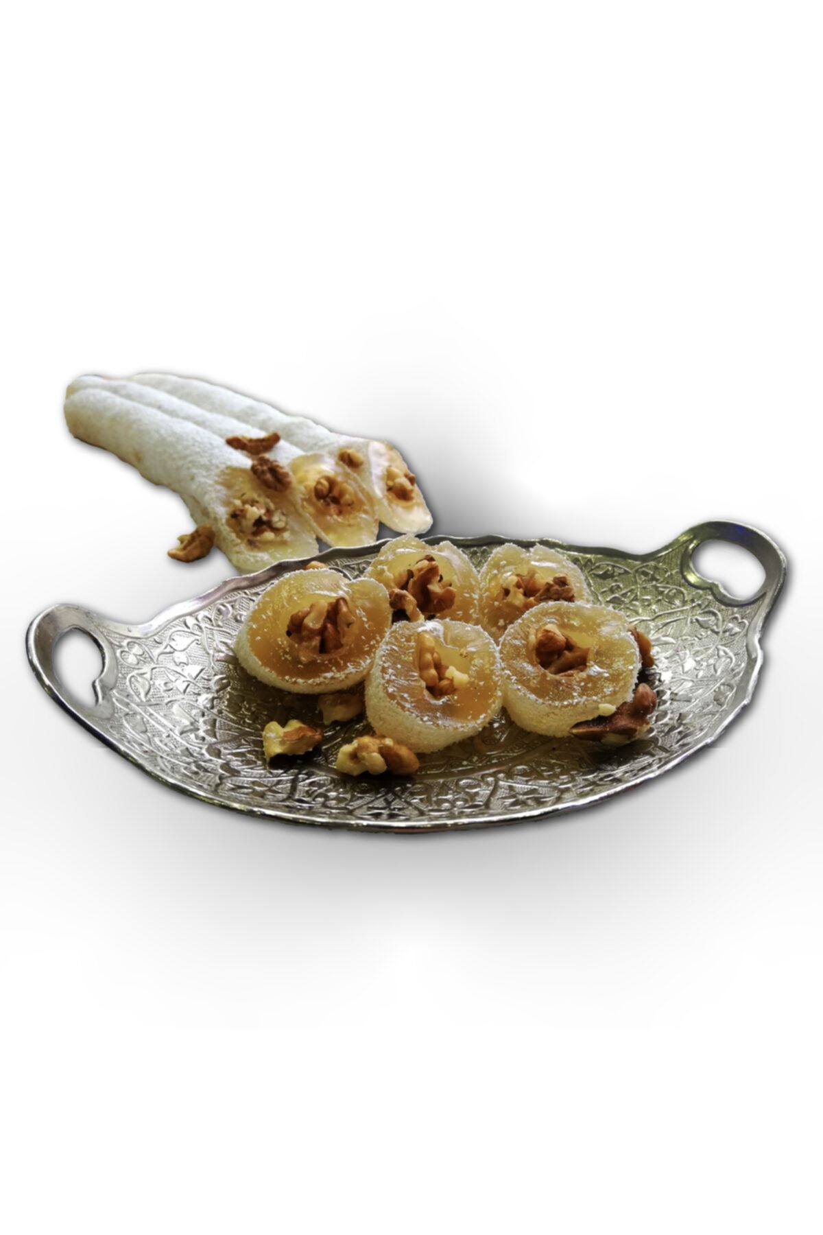 Meşhur Bursa ENGİN Lokumcusu Cevizli Sucuk Lokumu 900 gr