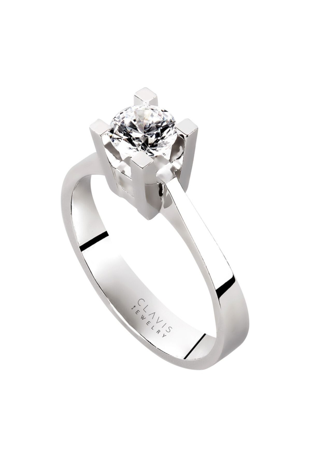Clavis Jewelry Pırlanta Tektaş Yüzük (dt00038)