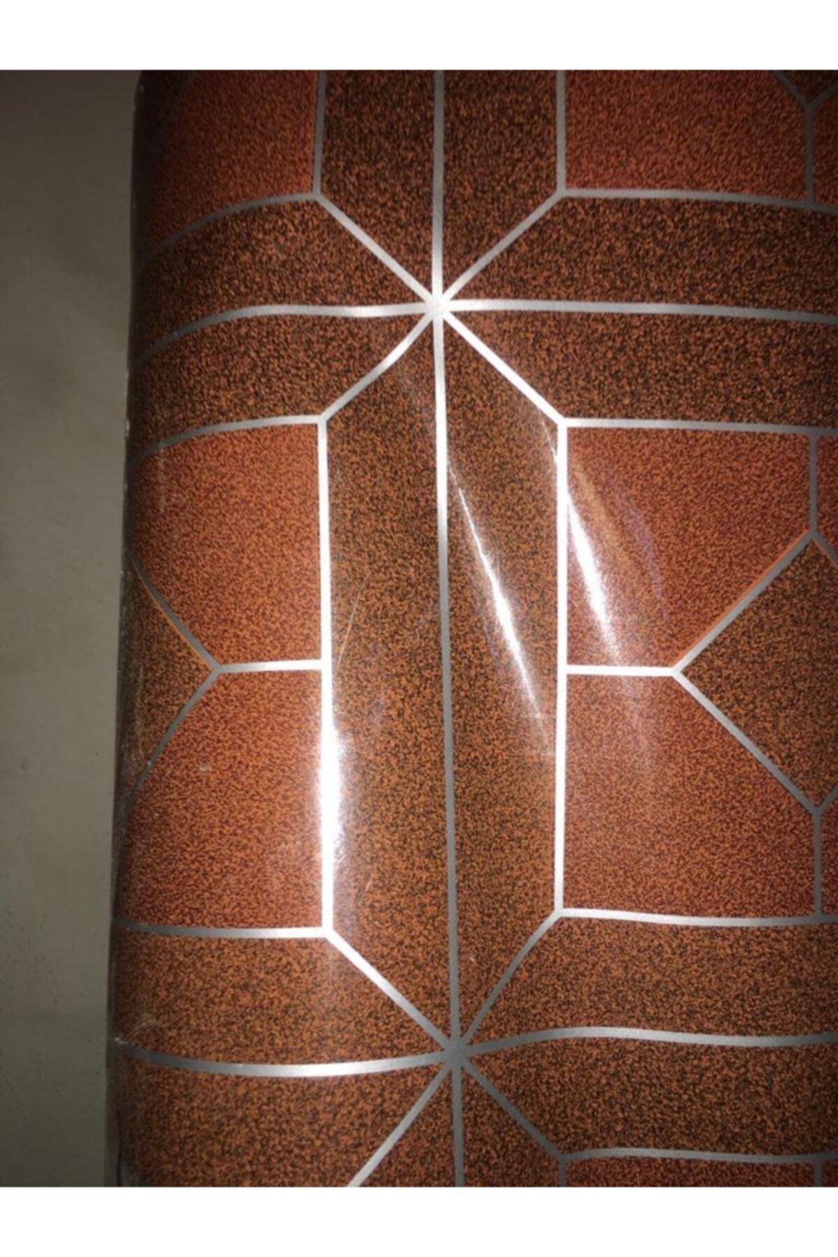 NET Muşamba 2m X 8m Desenli Pvc Zemin Kaplama Yer Döşemesi