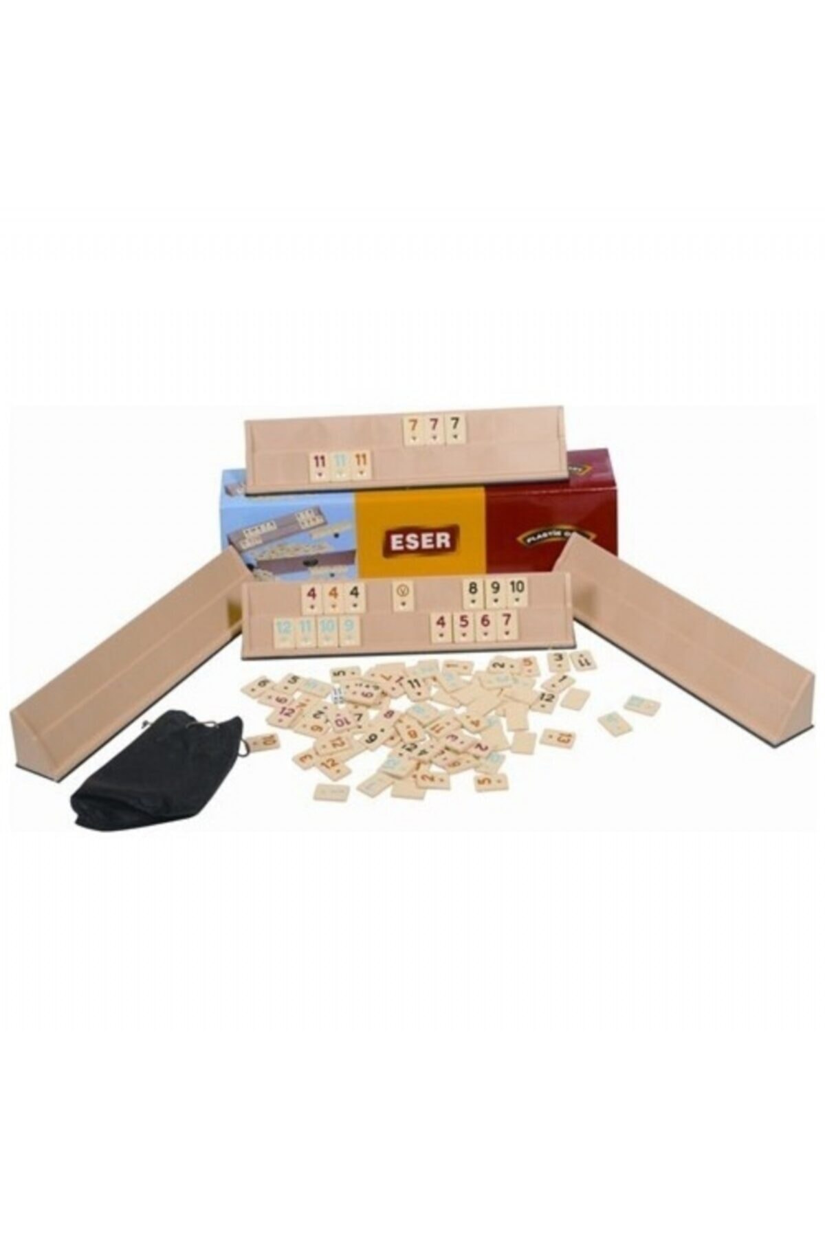KAHRAMAN 35 YAPI MARKET Eser Ahşap Okey Takımı