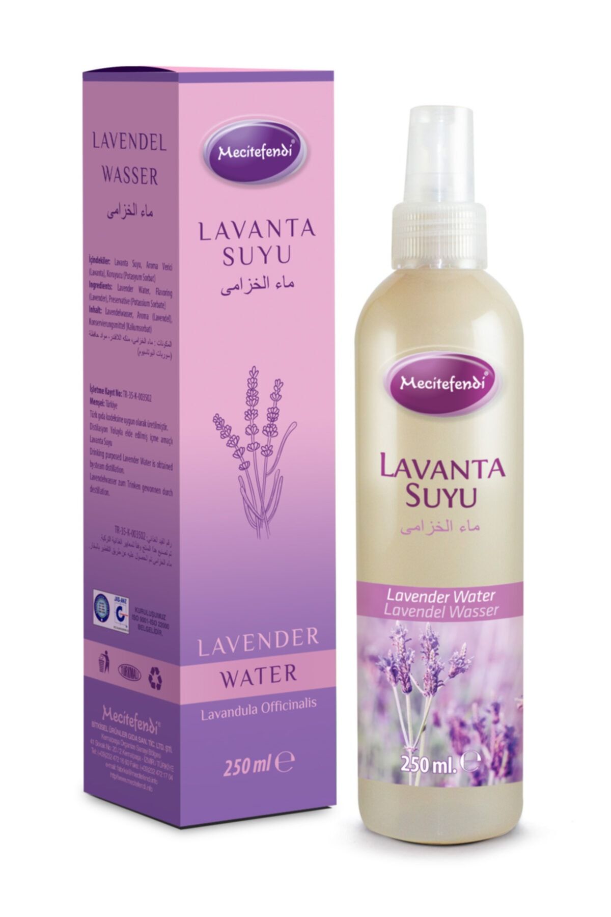 Mecitefendi Lavanta Suyu 250 Ml
