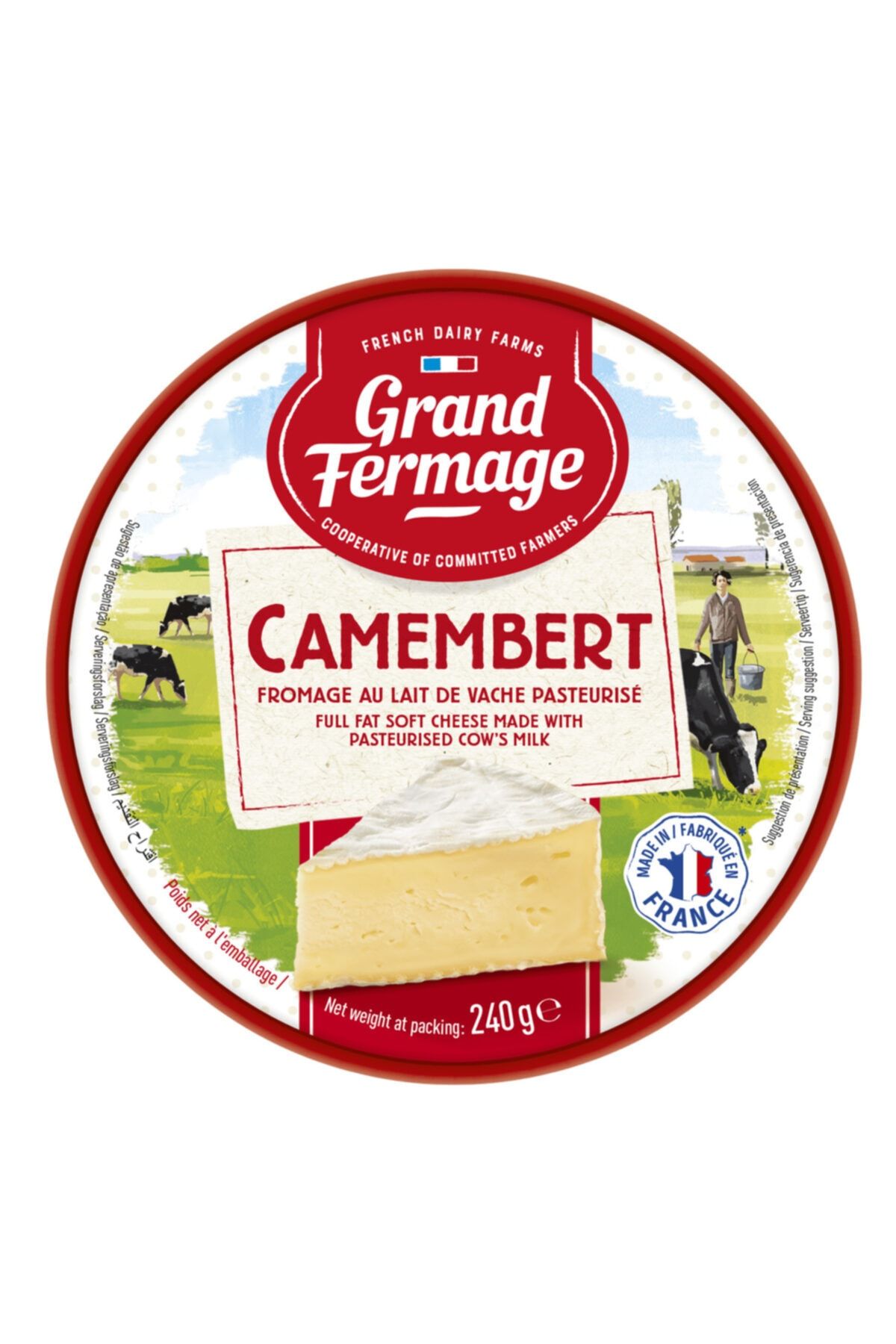 Grand Fermage Camembert Peynir 240g