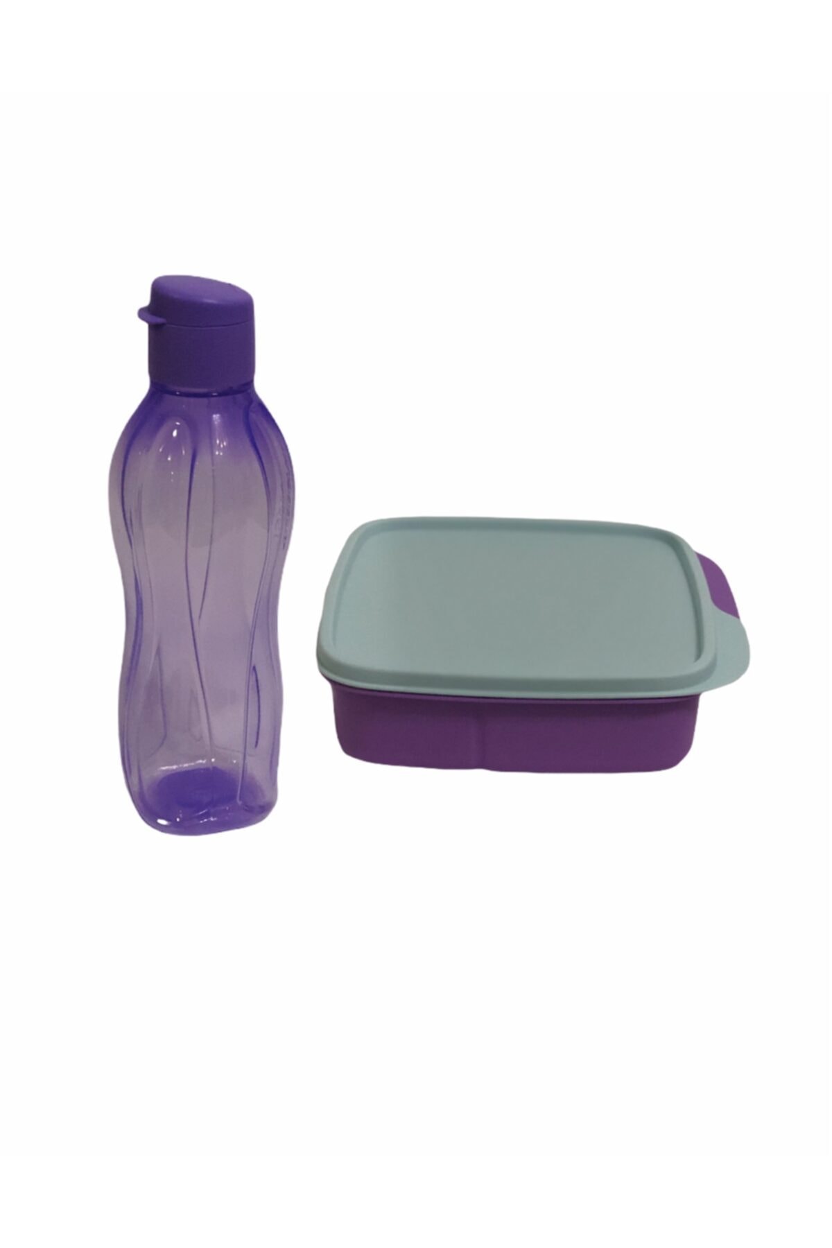 Tupperware Eko Şişe Suluk Ve Mini Beslenme 1lt+550 Mlmor