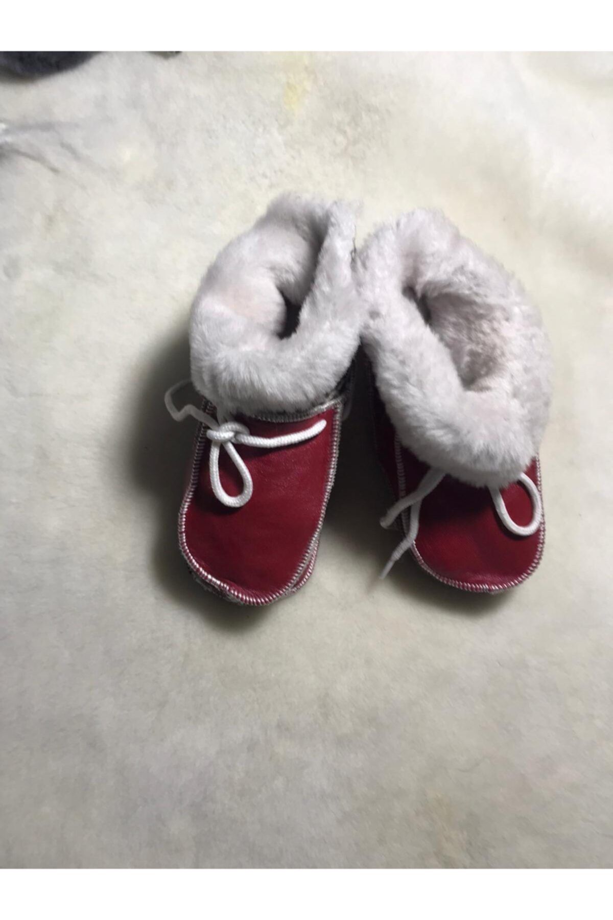 hoaryage Bebek Suni Kürklü Patik