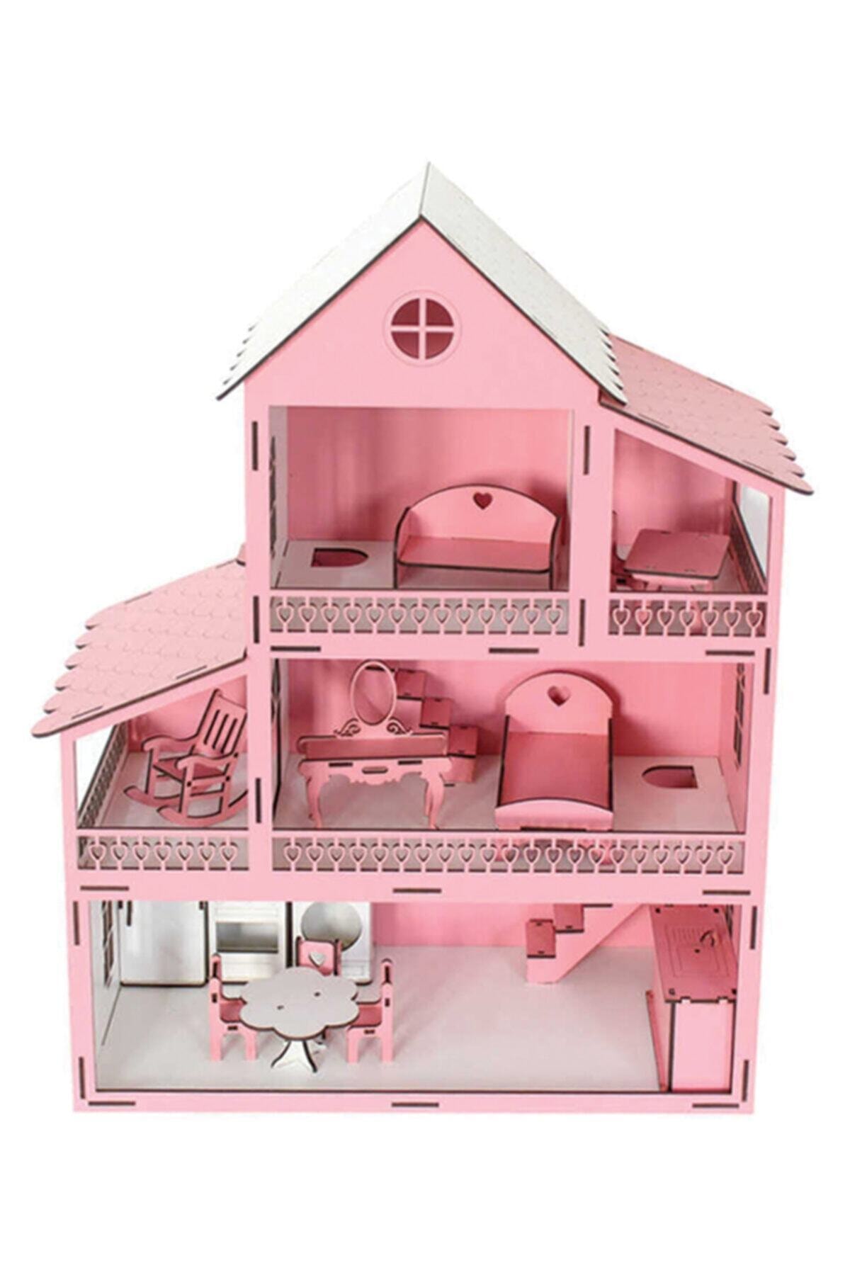 straforium Ahşap Barbie Ev