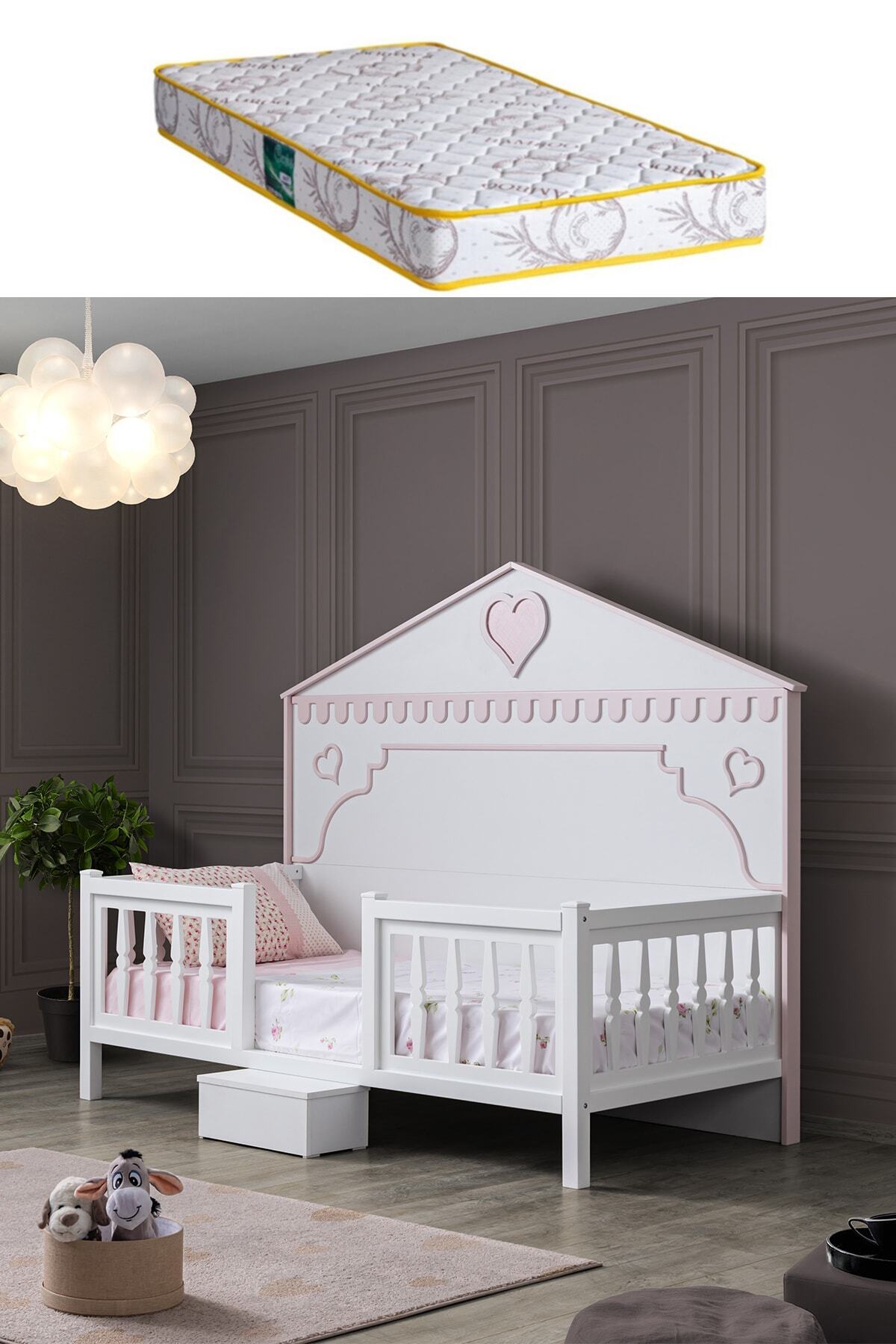 Setay Montessori Yatak, Rosa Montessori Karyola + 1 Adet Comfort Yatak