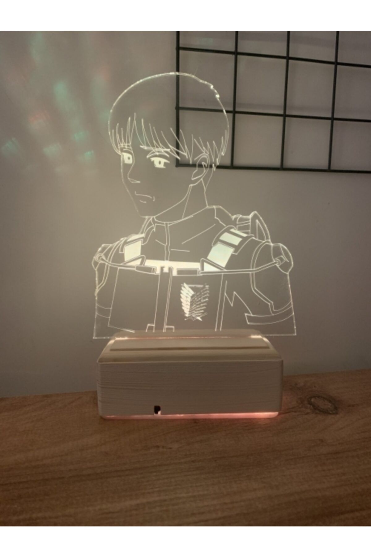 Modiwa Design Attack On Titan Armin 16 Renk Gece Lambası