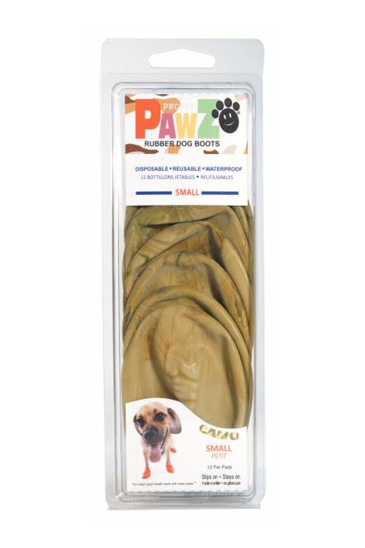 Pawz Camo Small Köpek Galoşu