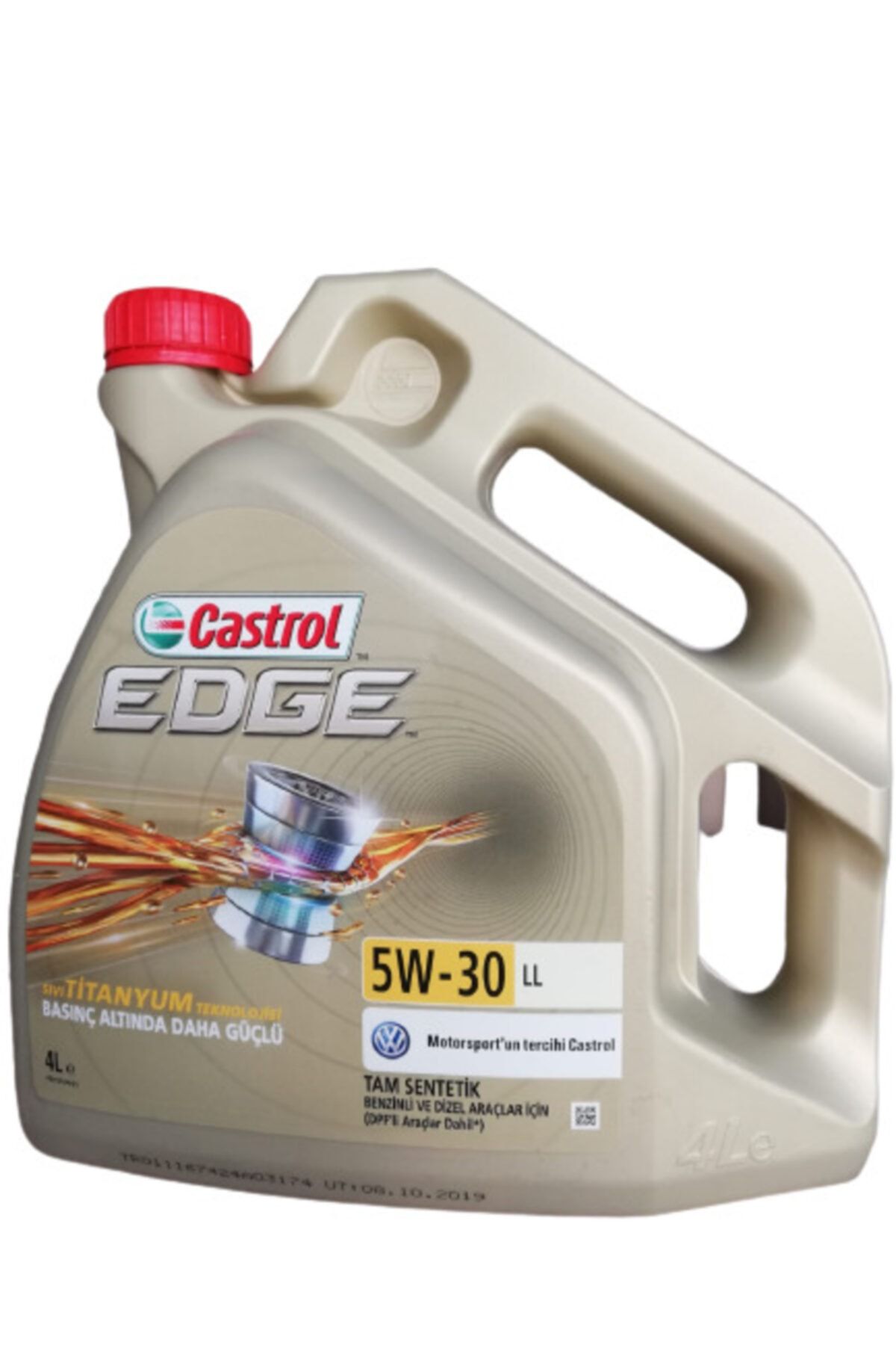 CASTROL Edge 5w-30 Ll 4l Tam Sentetik (dpf 'li Araçlar Dahil) Üretim 2021