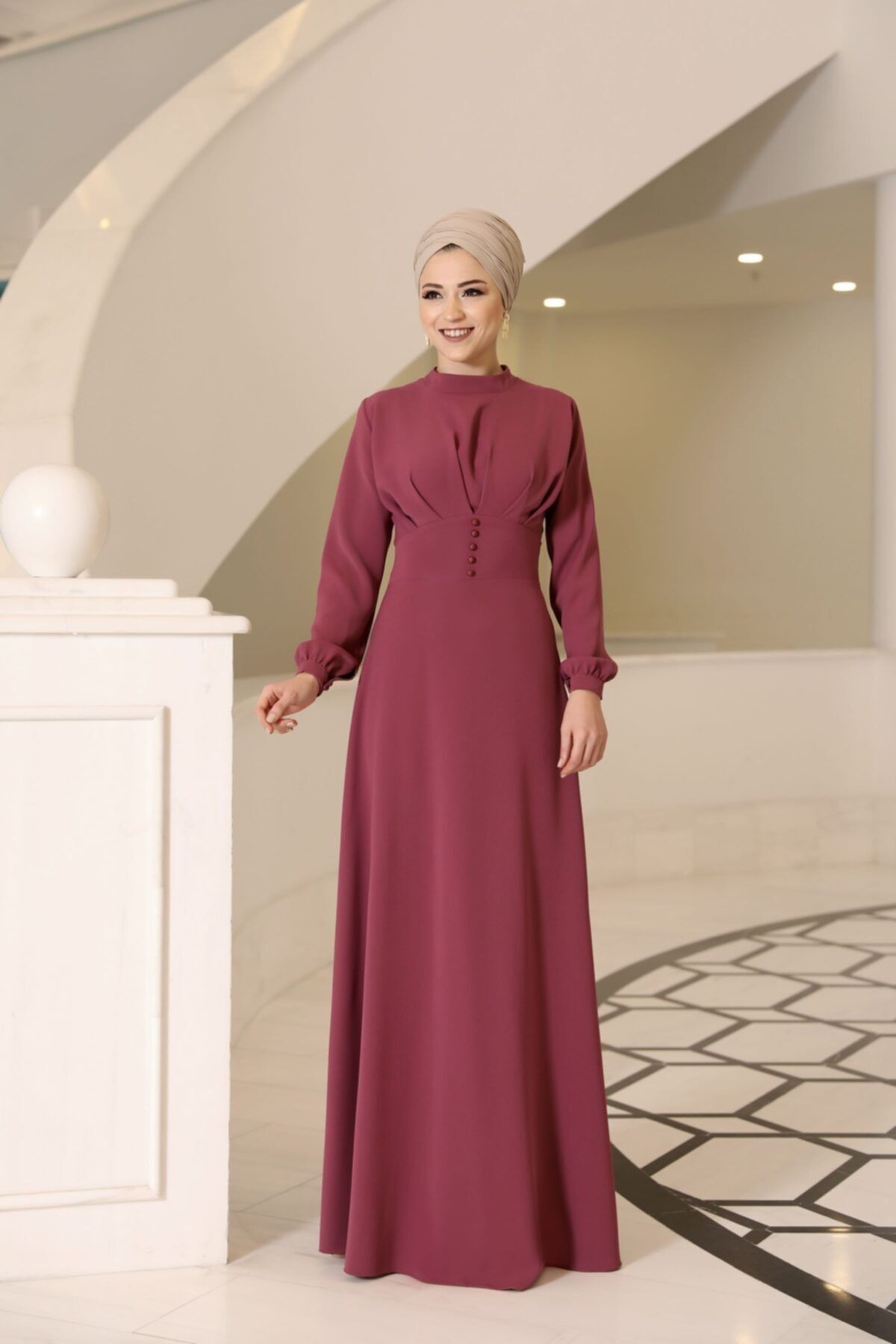Dress Life Kadın Gül Kurusu Elbise