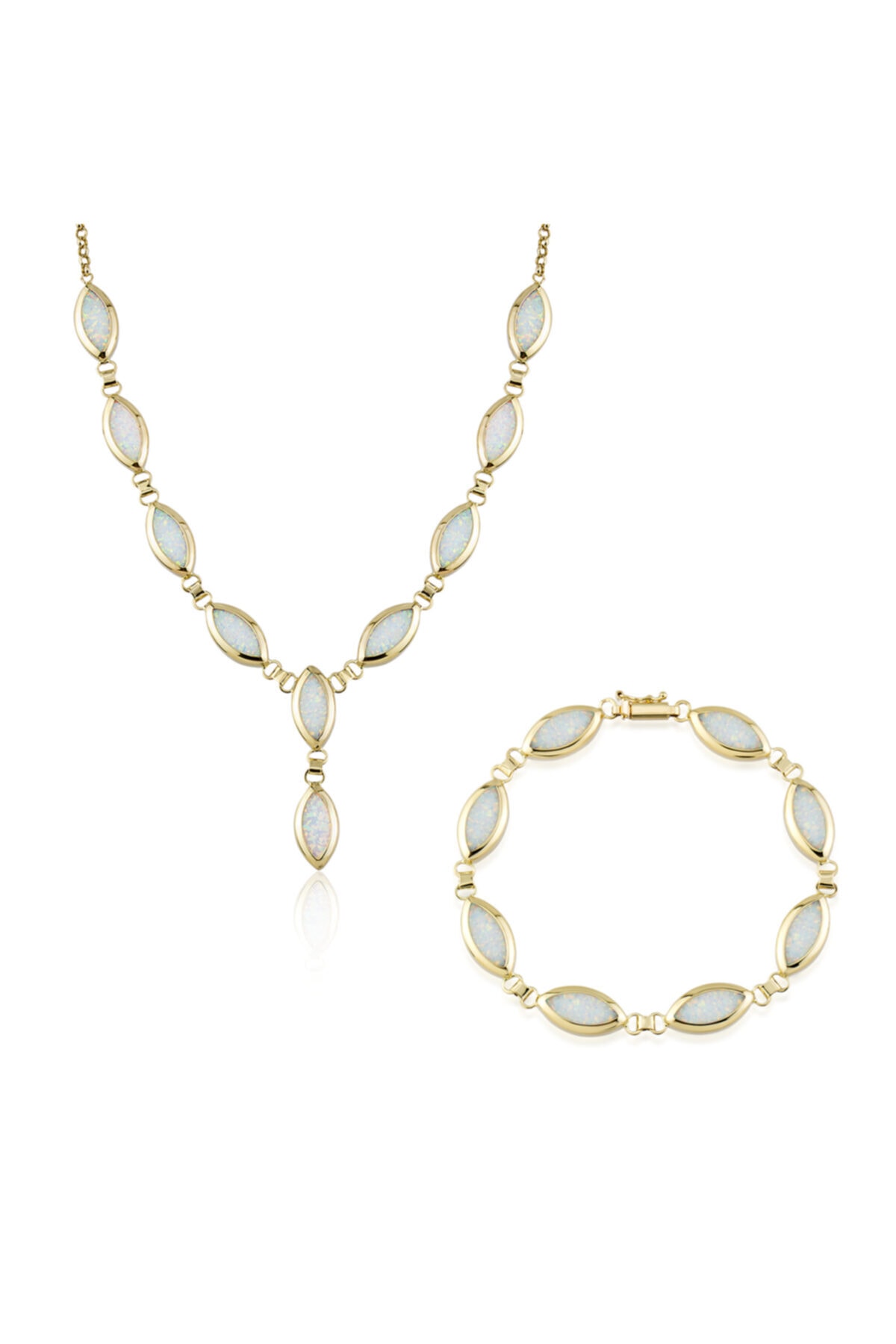 Biggold Altın Opal Ikili Set